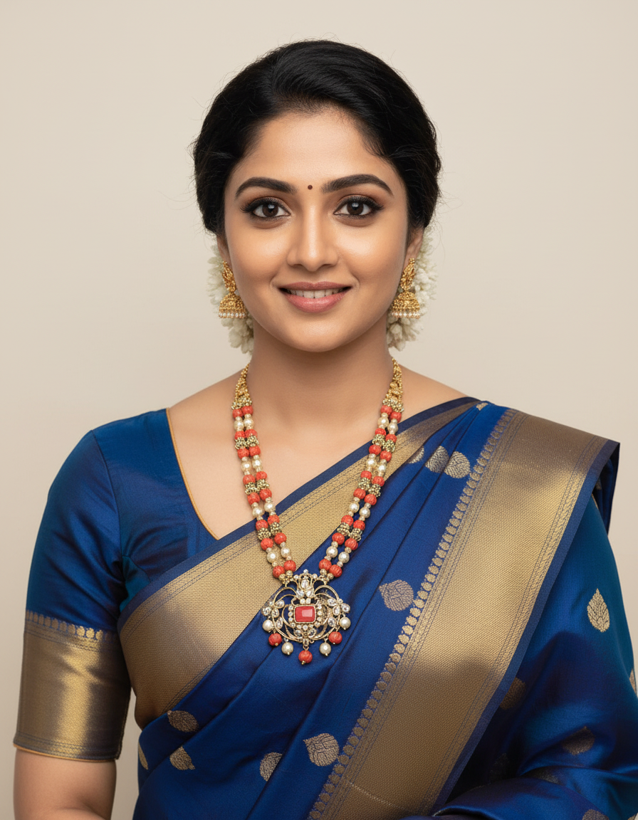 Coral Beads Haram SRJBH01