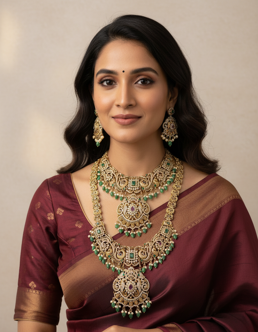 Green Bridal Combo SRJBridal02