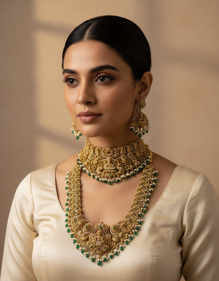 Chocker Bridal Combo SRJBridal04