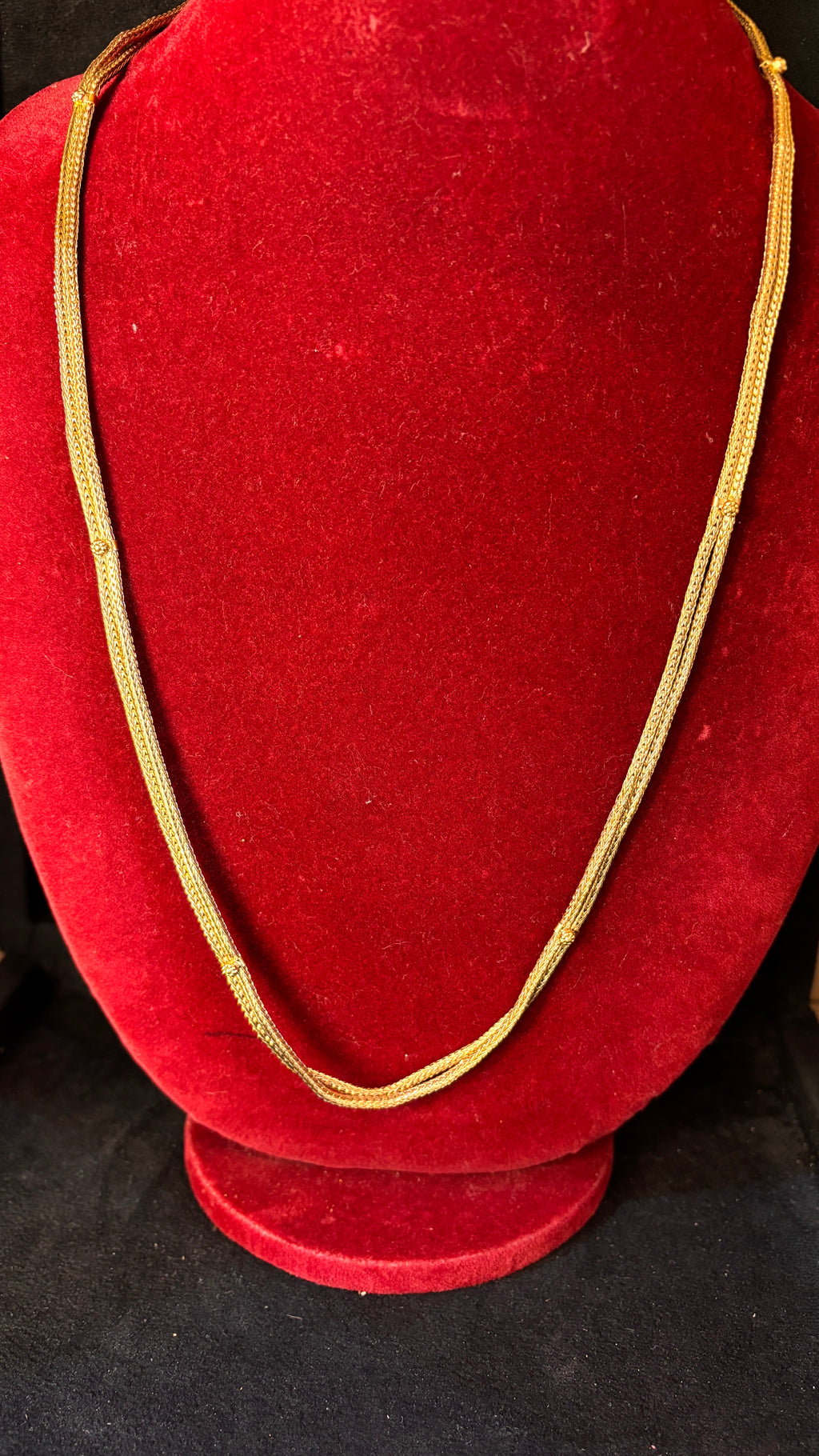 Double Line Thali Chain (Naan Thadu)