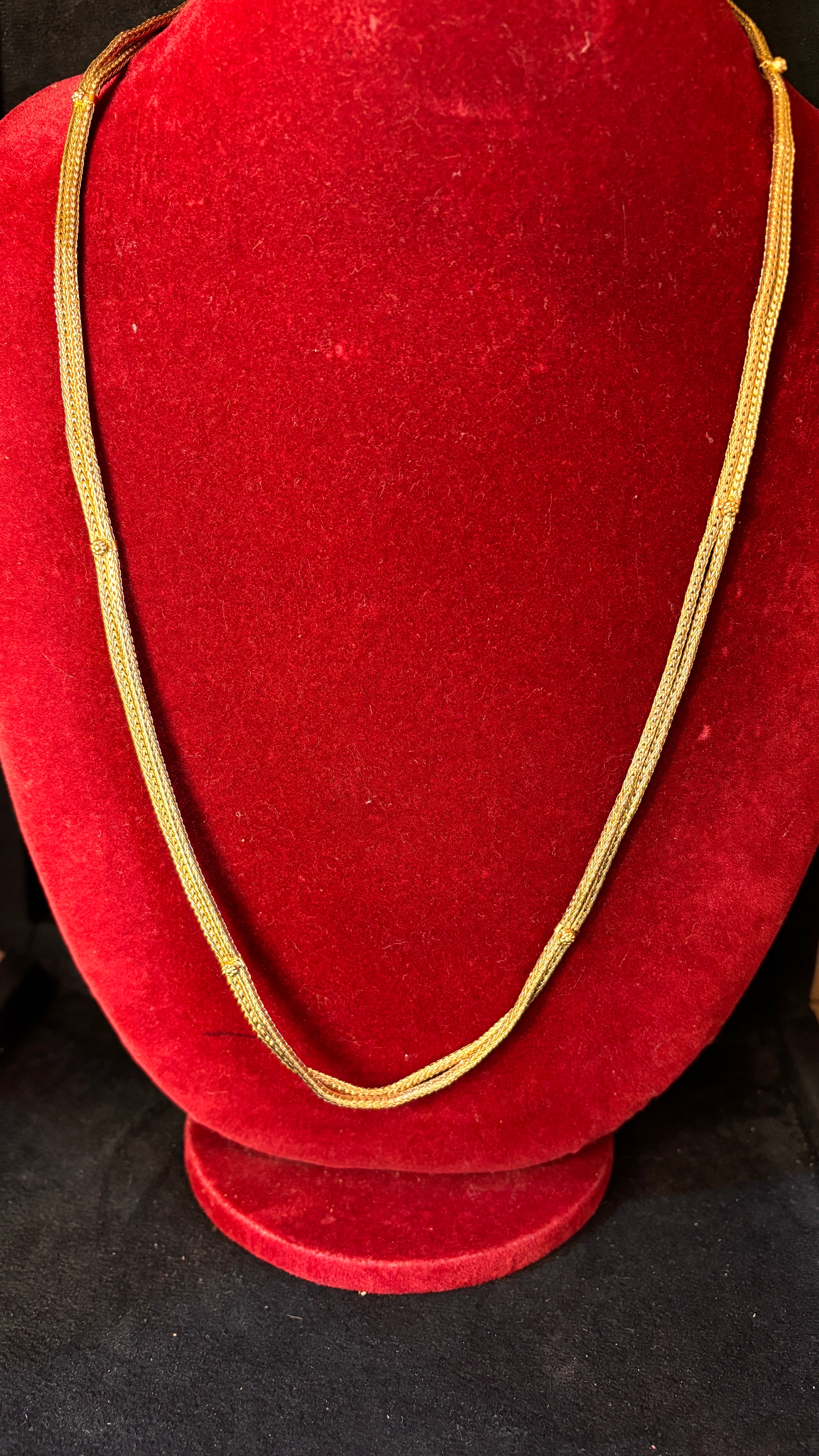 Double Line Thali Chain (Naan Thadu)