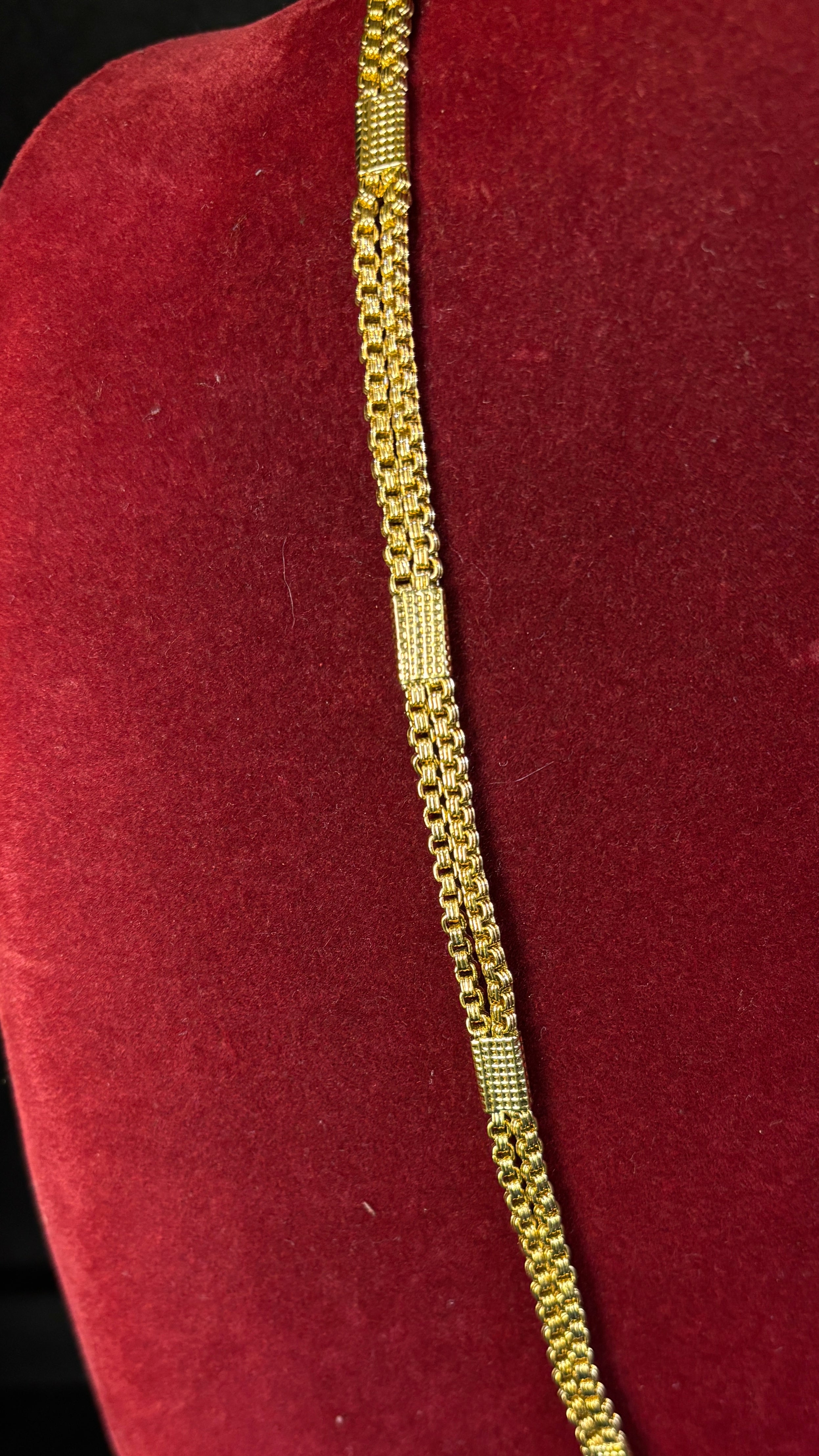 Bharathi Double Line Bits Thali Chain