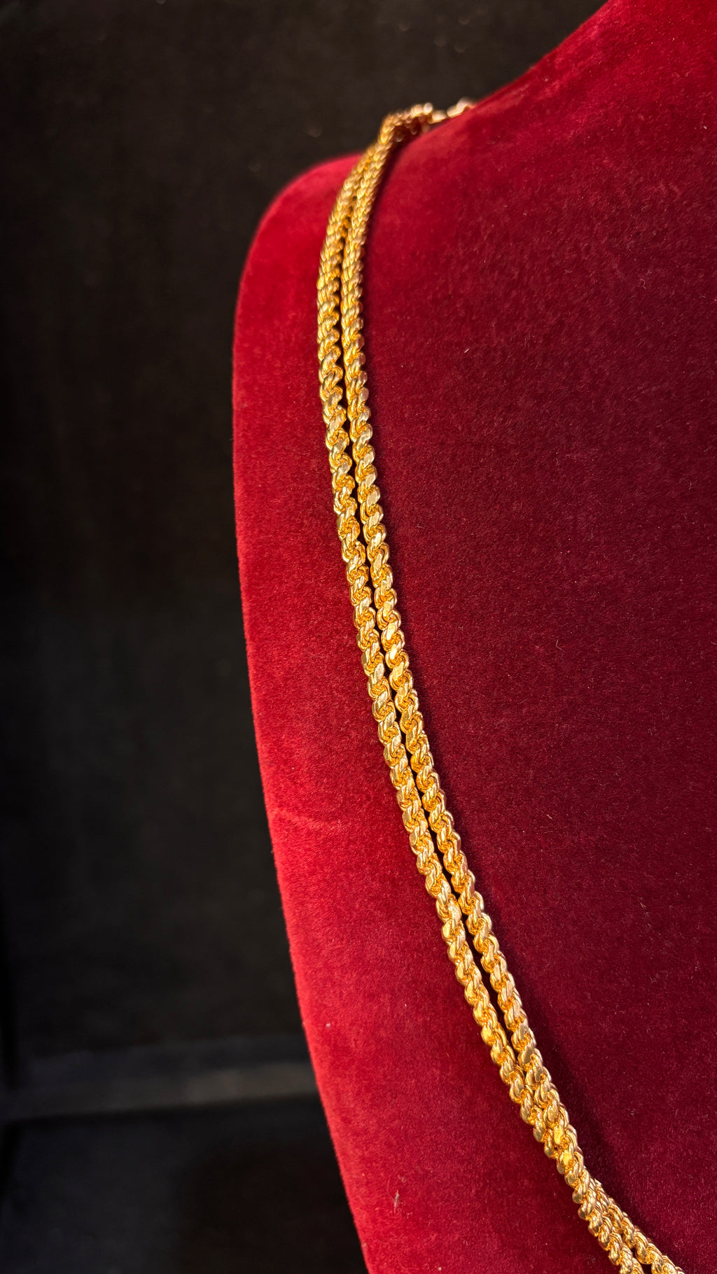 Rope Double Line Thali Chain (Kobbari Thadu) SRJTH06