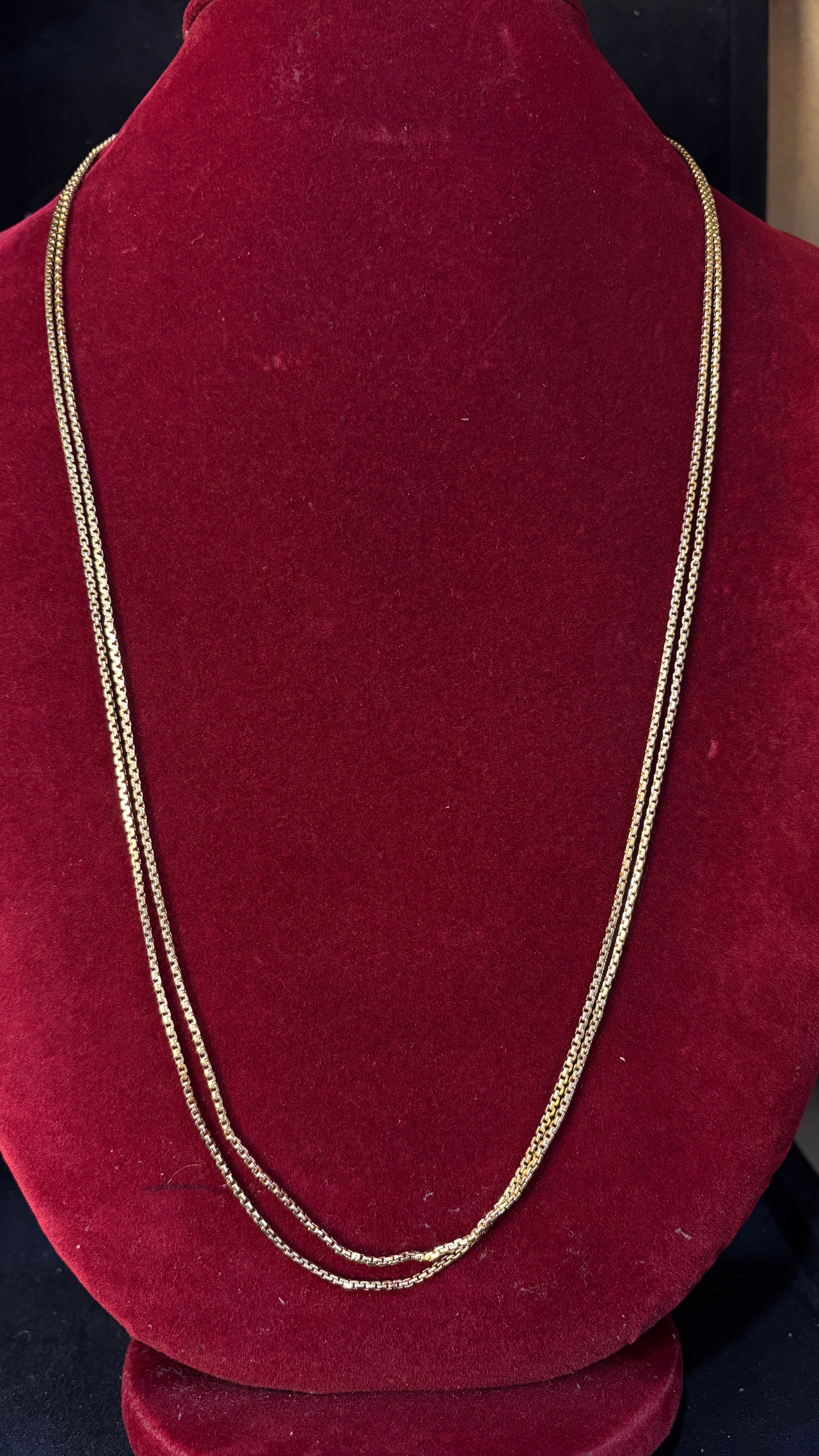 Simple Double Line Thali Chain SRJTH28