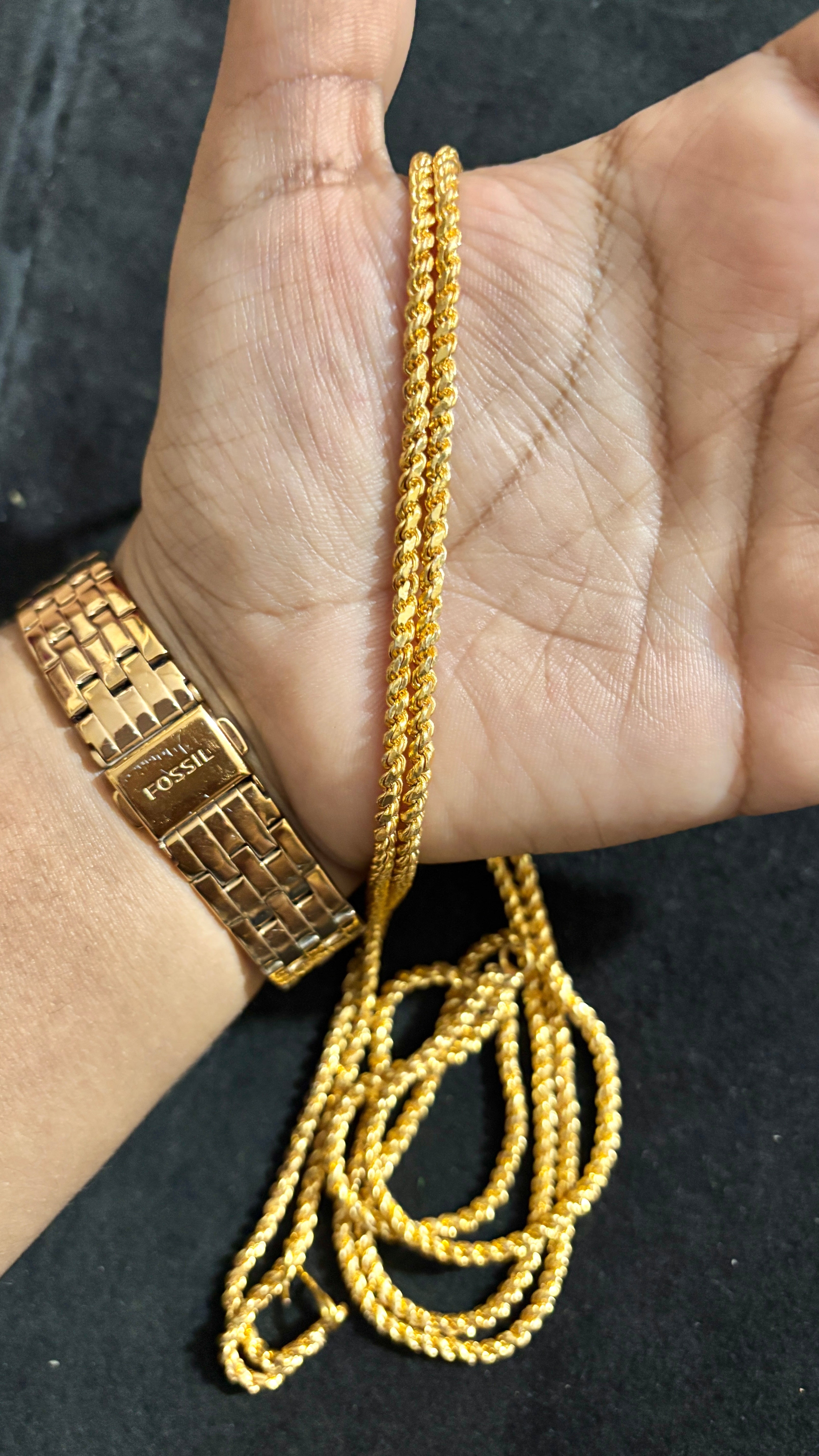 Rope Double Line Thali Chain (Kobbari Thadu) SRJTH06
