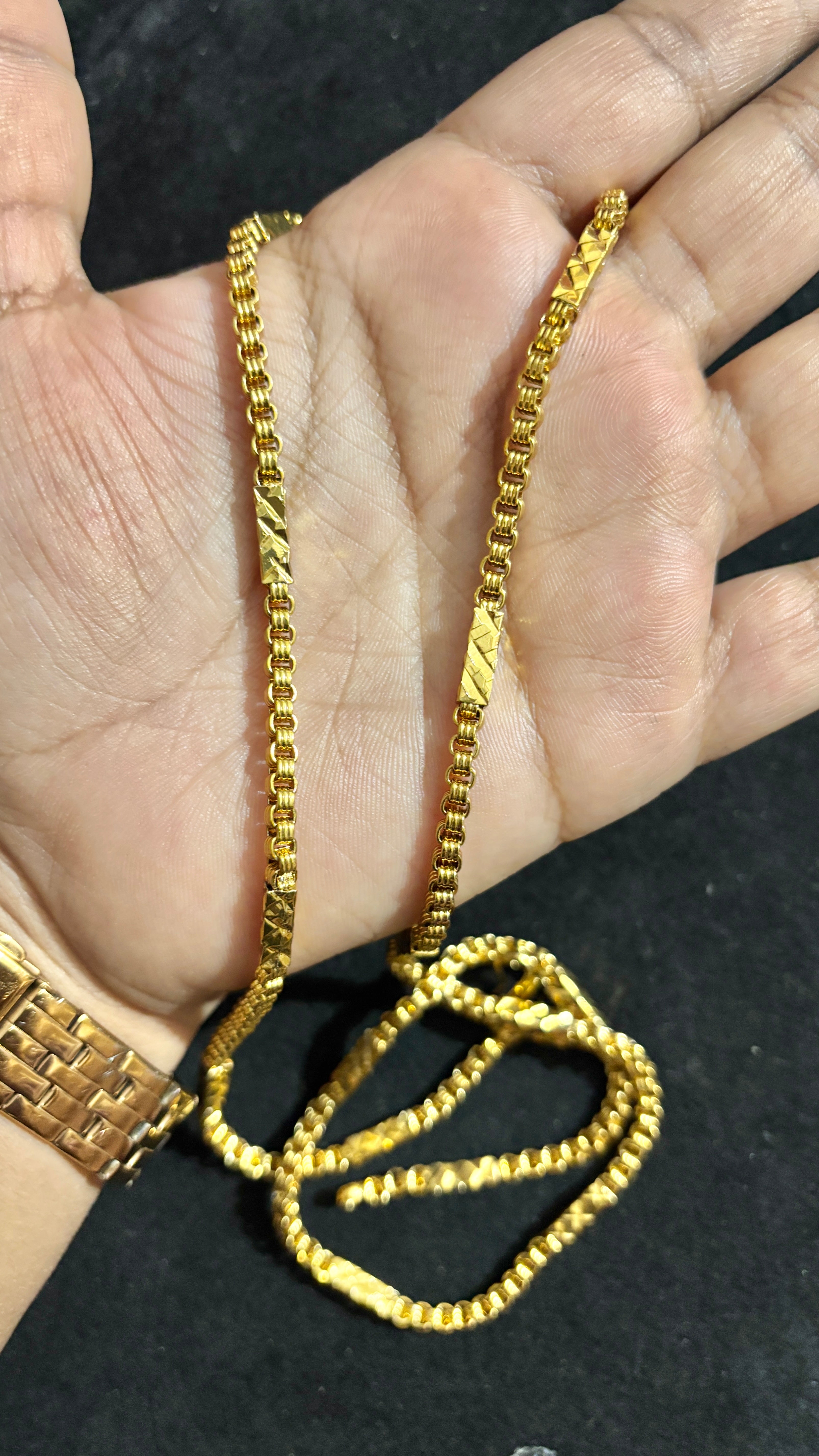 Bharathi Bits Chain Thali (Thick)