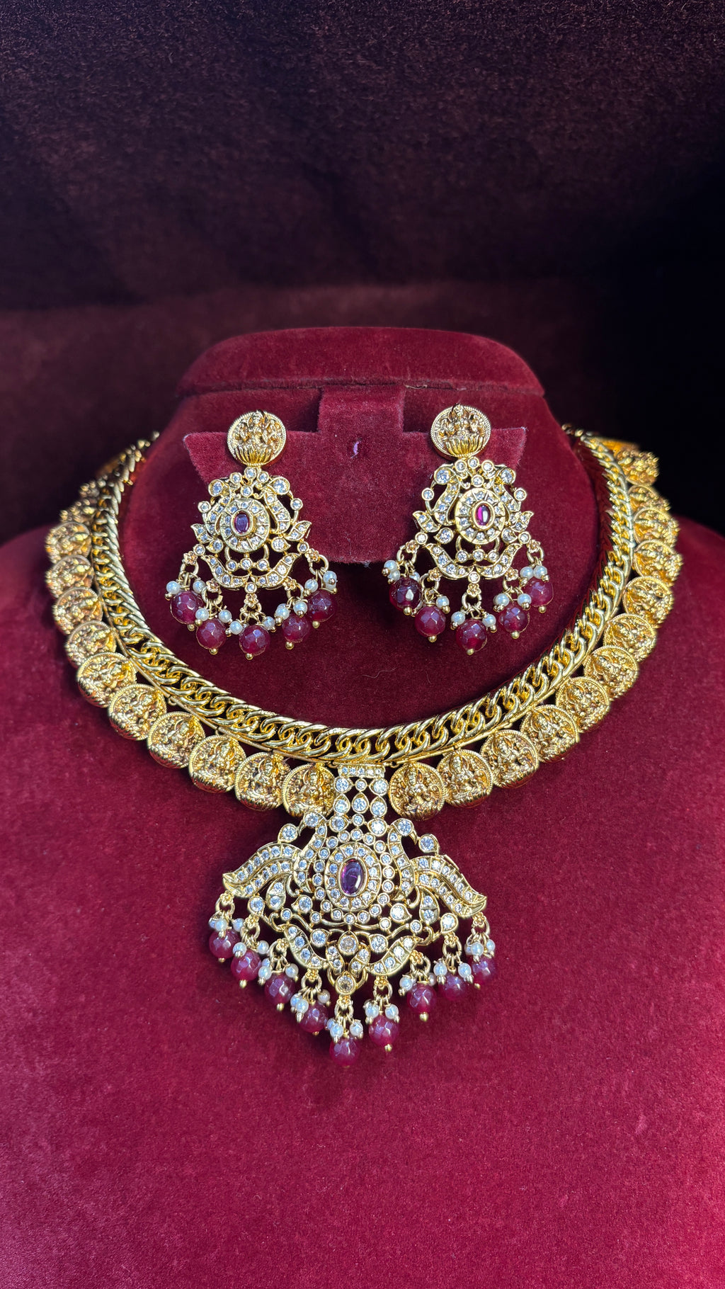Laxmi Kasu Jalebi Necklace SRJN04