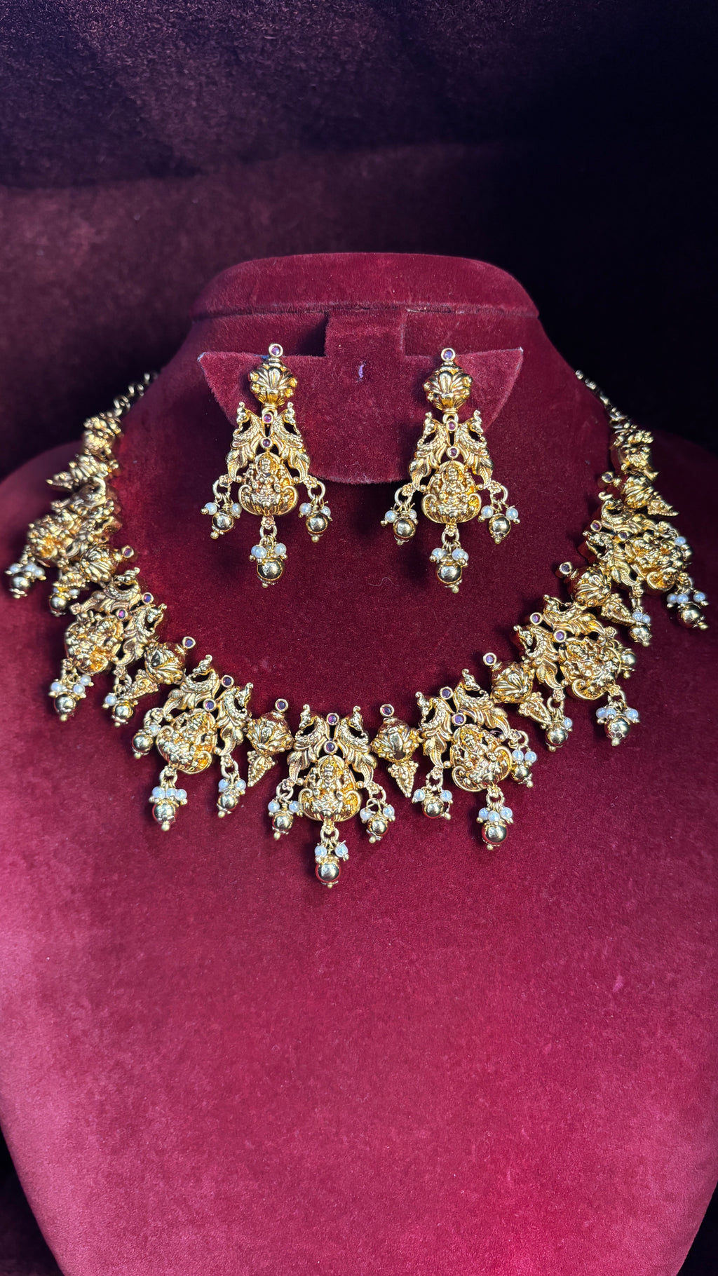 Nakshi Pearl Necklace SRJN06