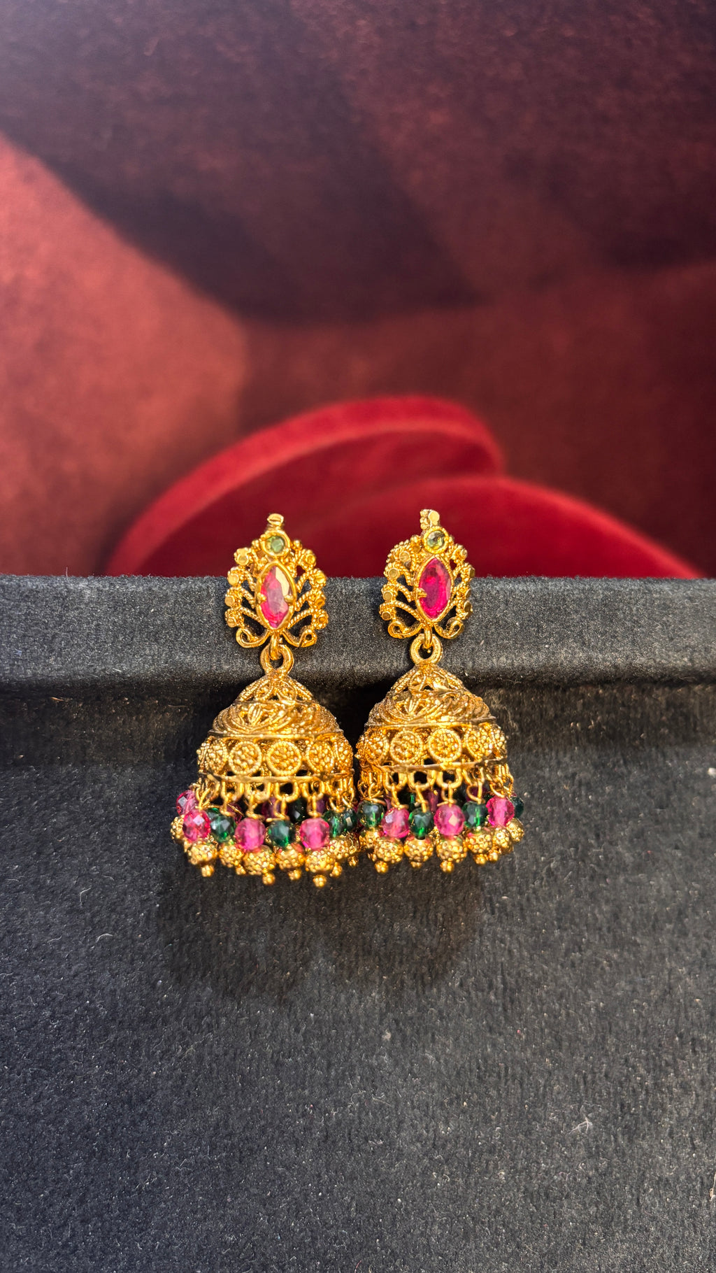 Multi color Jhumka (Big)