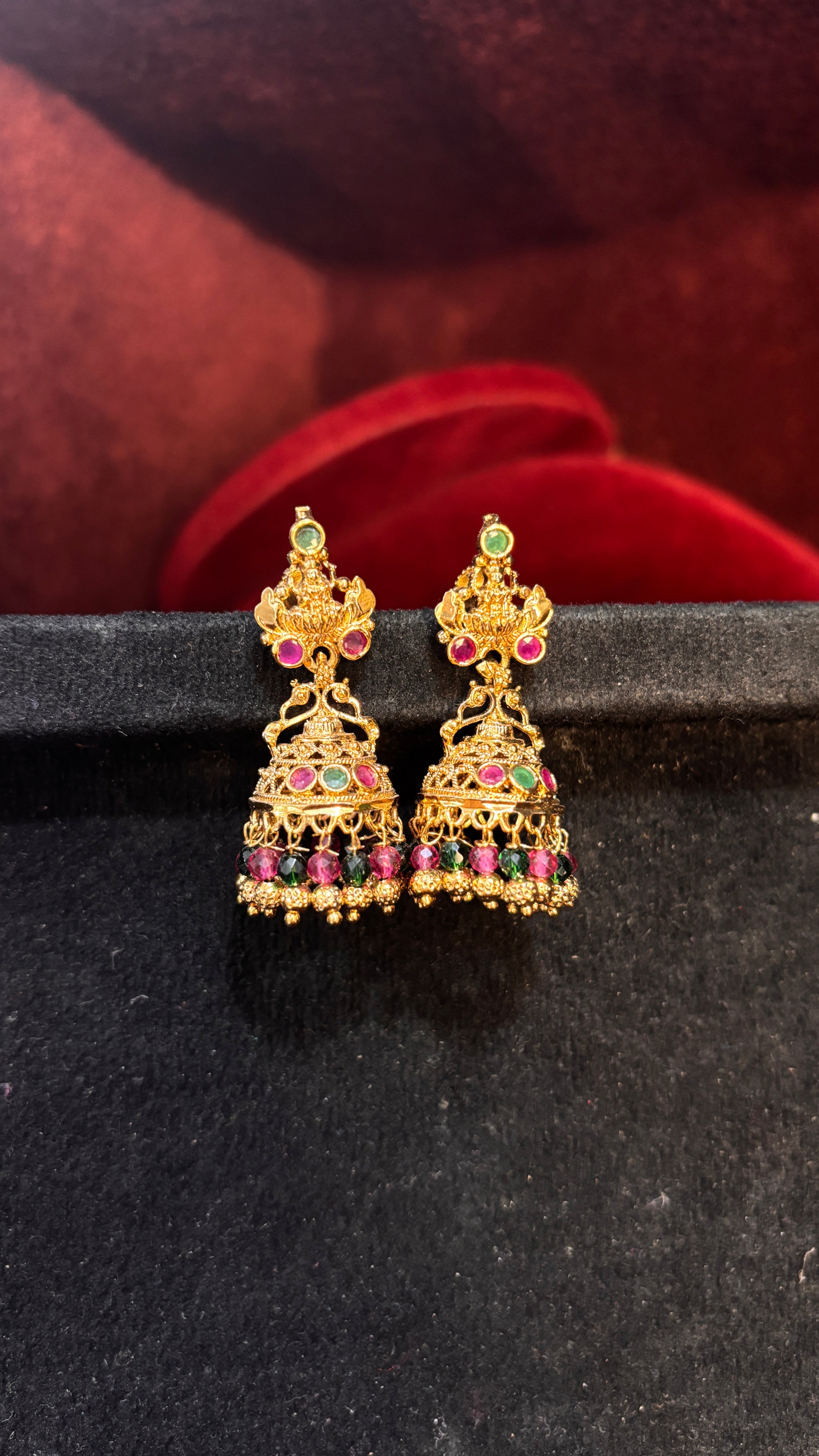 Laxmi Devi Multi Jhumka (Big)