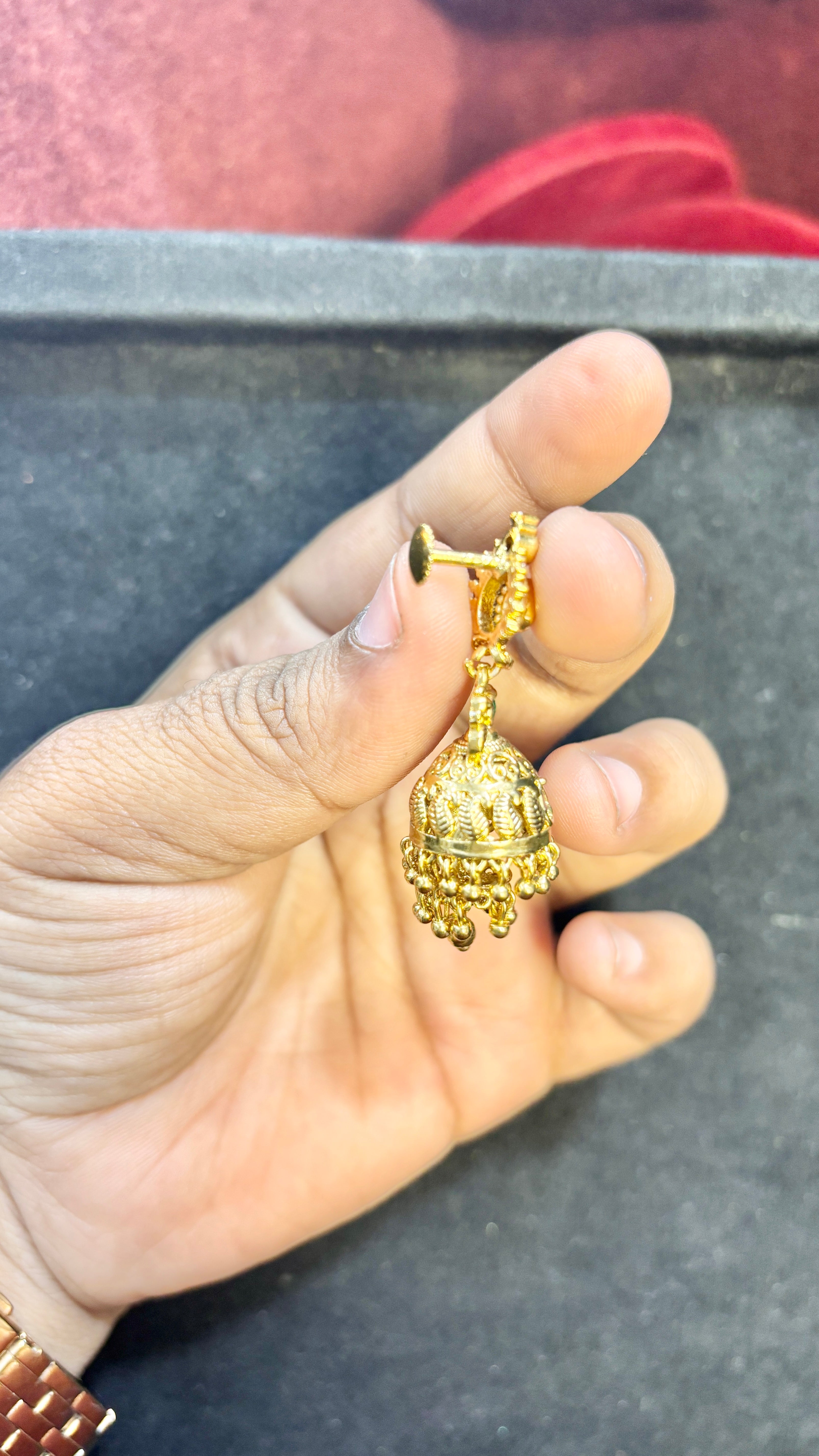 Double Jhumka (Big) SRJER53