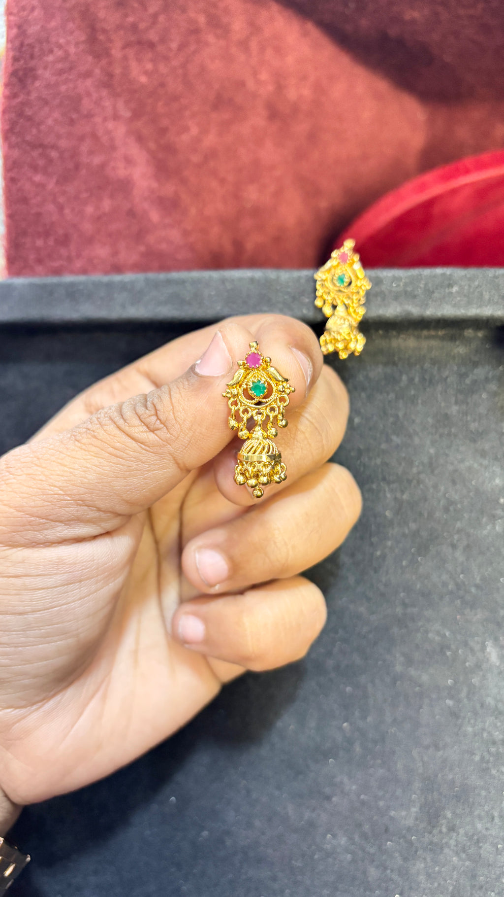 Multi Stud Jhumka 2 (Small) SRJER35