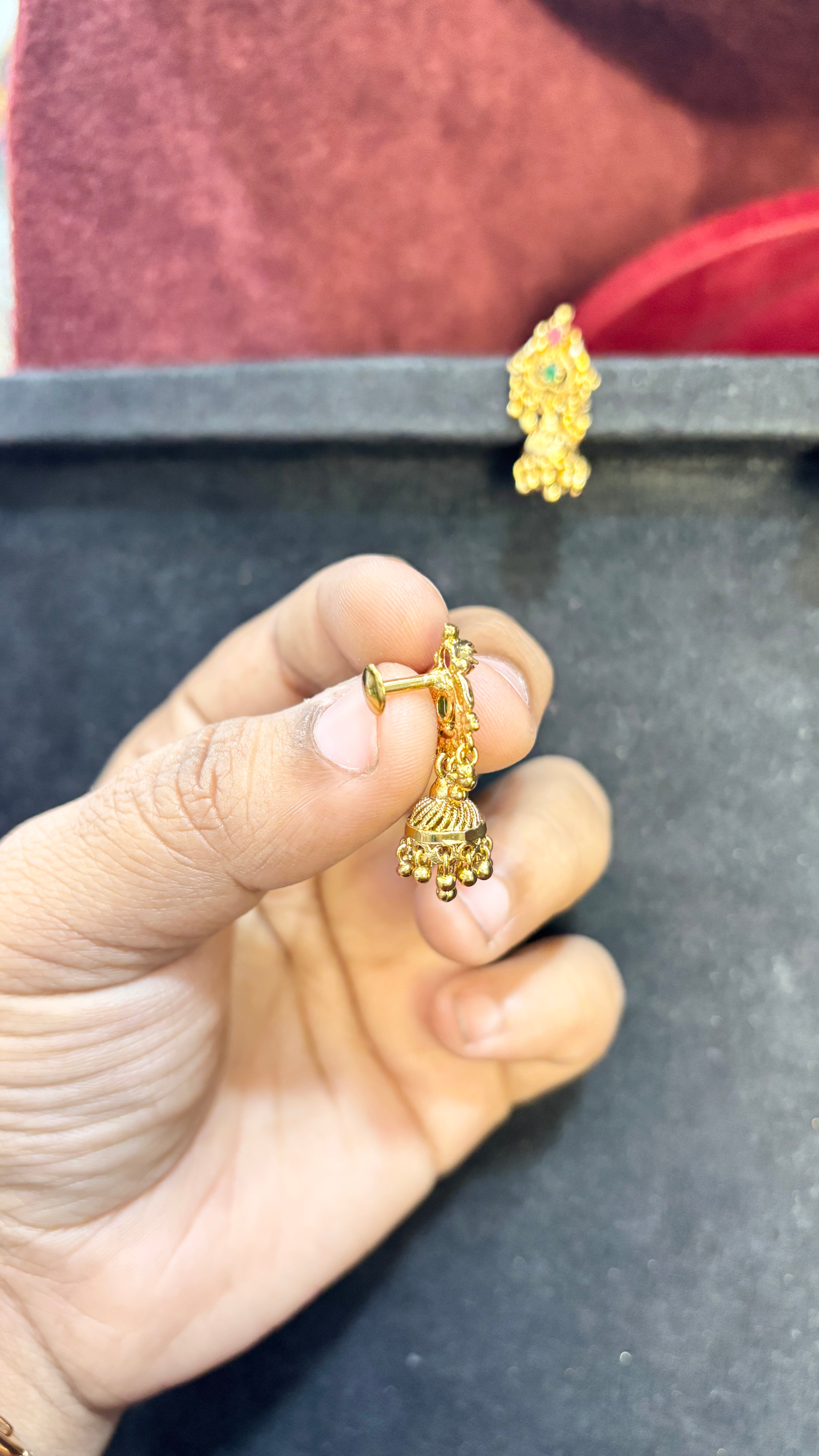 Multi Stud Jhumka 2 (Small) SRJER35