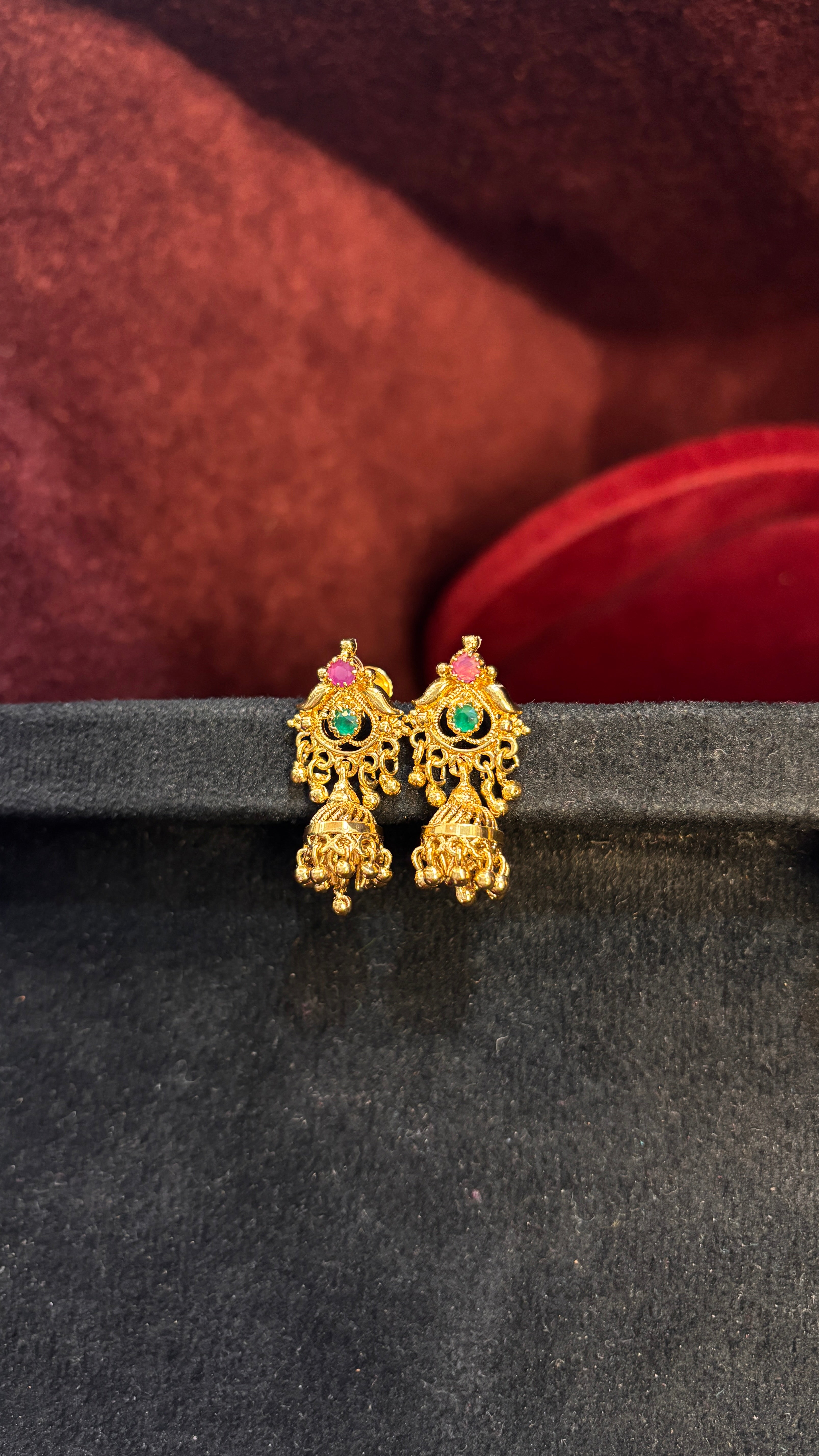 Multi Stud Jhumka 2 (Small)