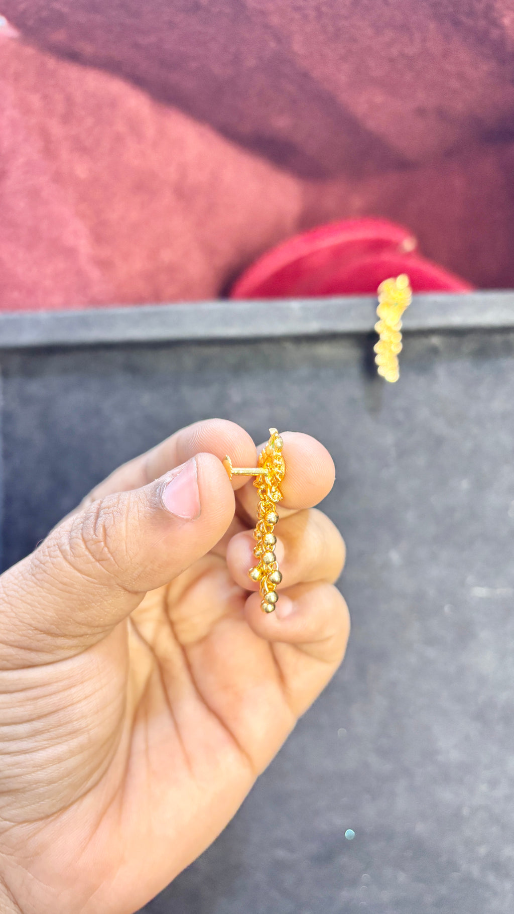 Green Grape Micro Plated Earrings (Small)