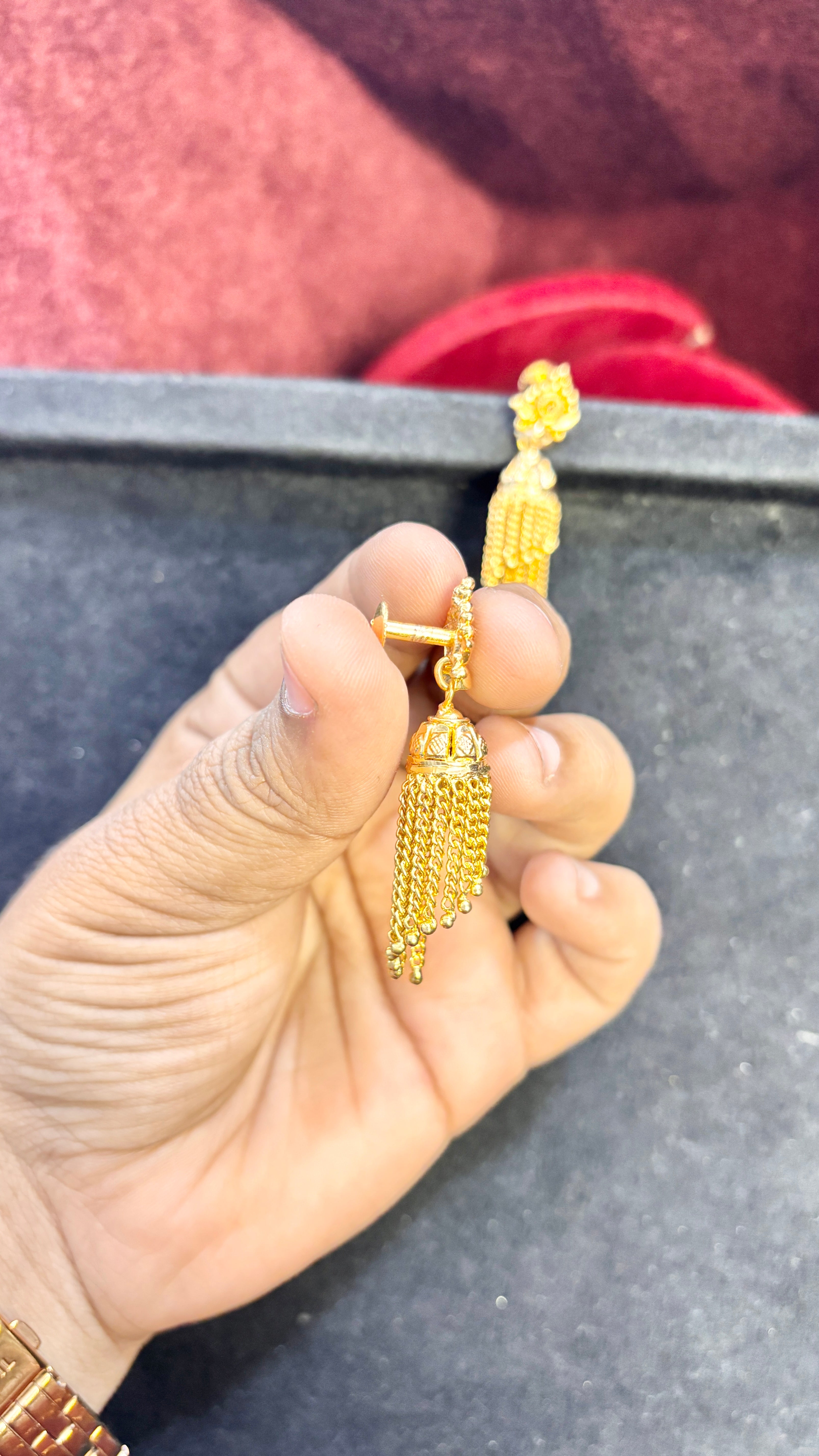 Layer Micro Plated Jhumka (Big)