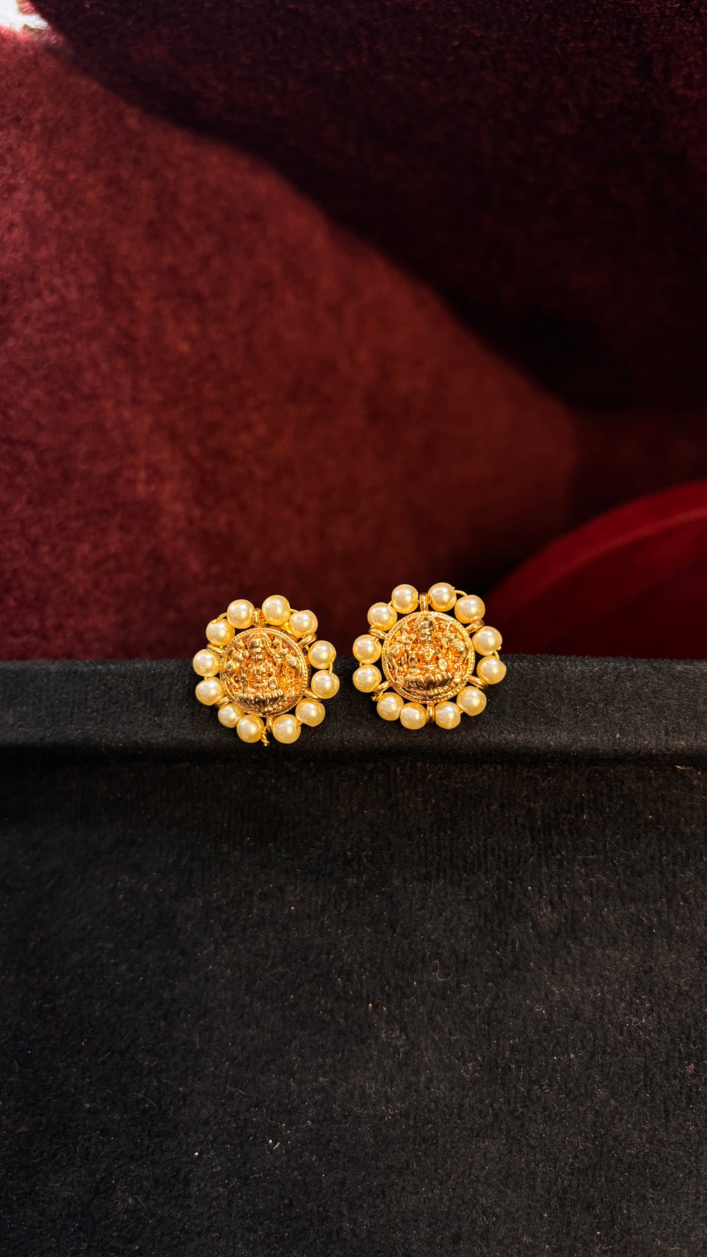 Laxmi Devi Pearl Studs