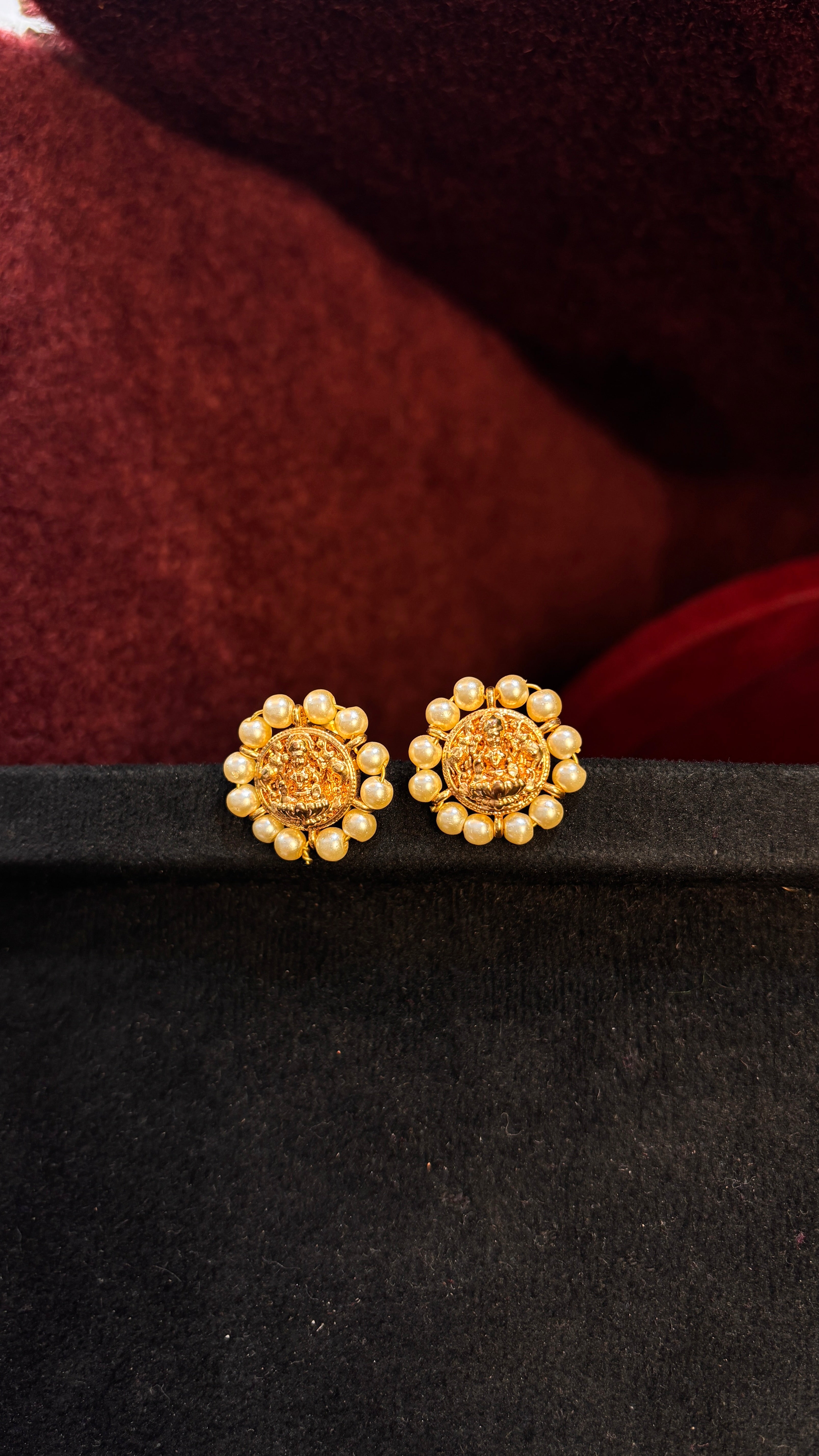 Laxmi Devi Pearl Studs