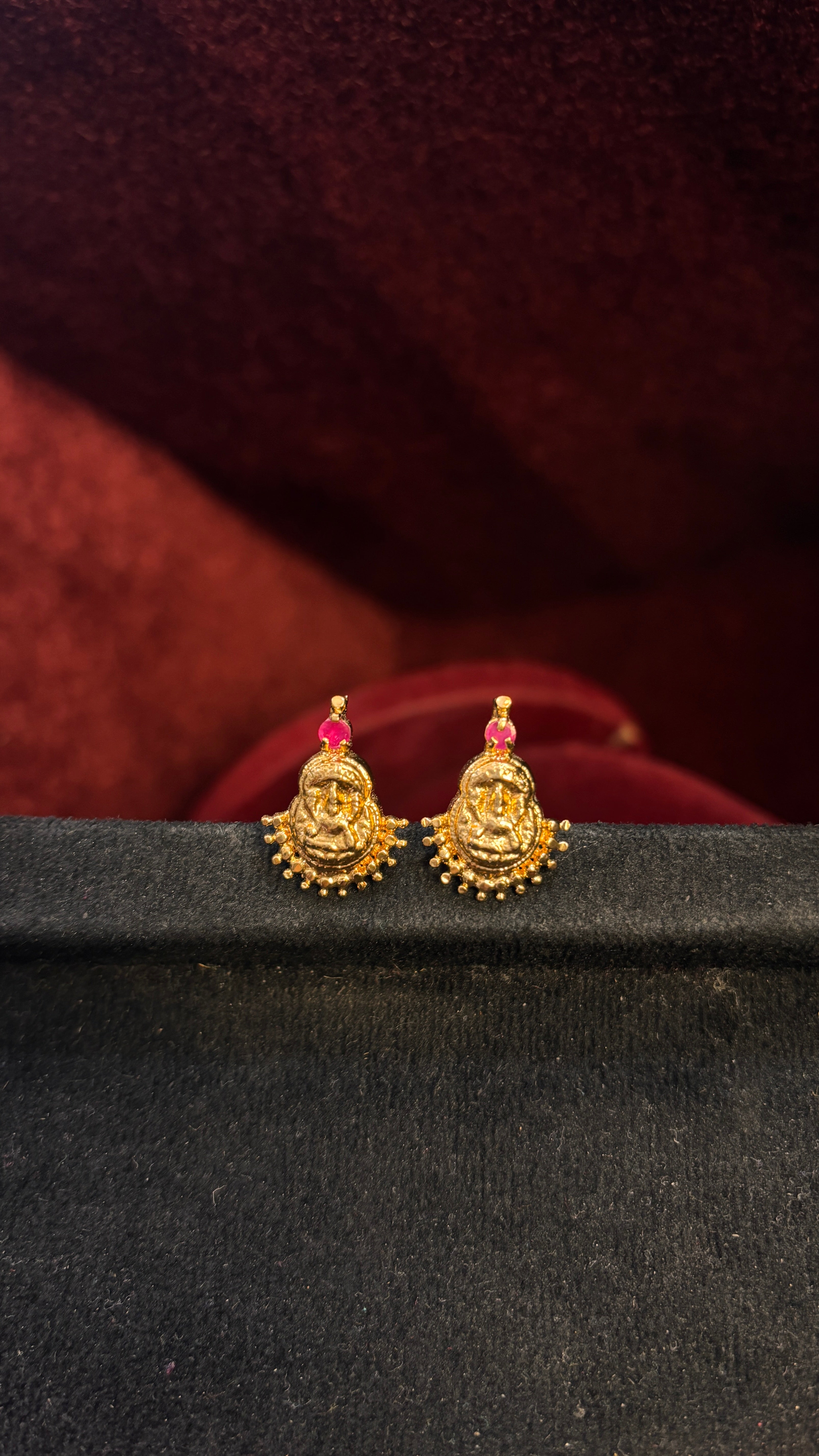 Laxmi Devi Studs (Small)