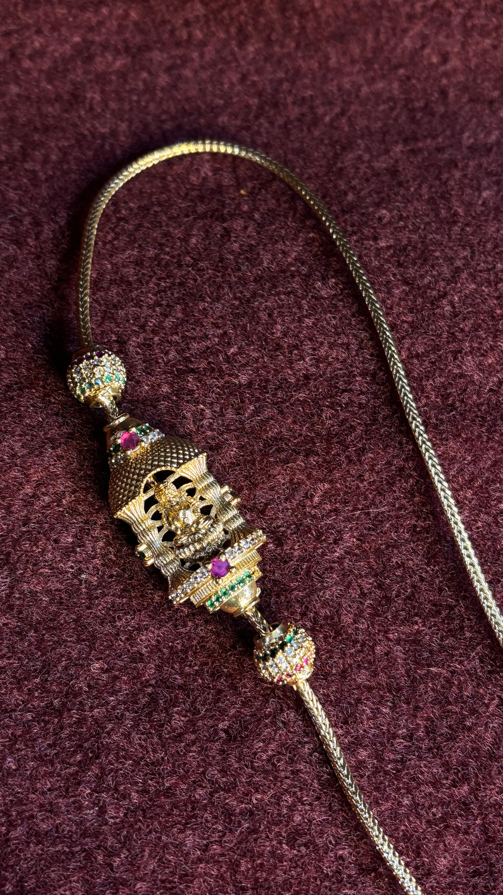Mopu Thali Chain with laxmi Pendent