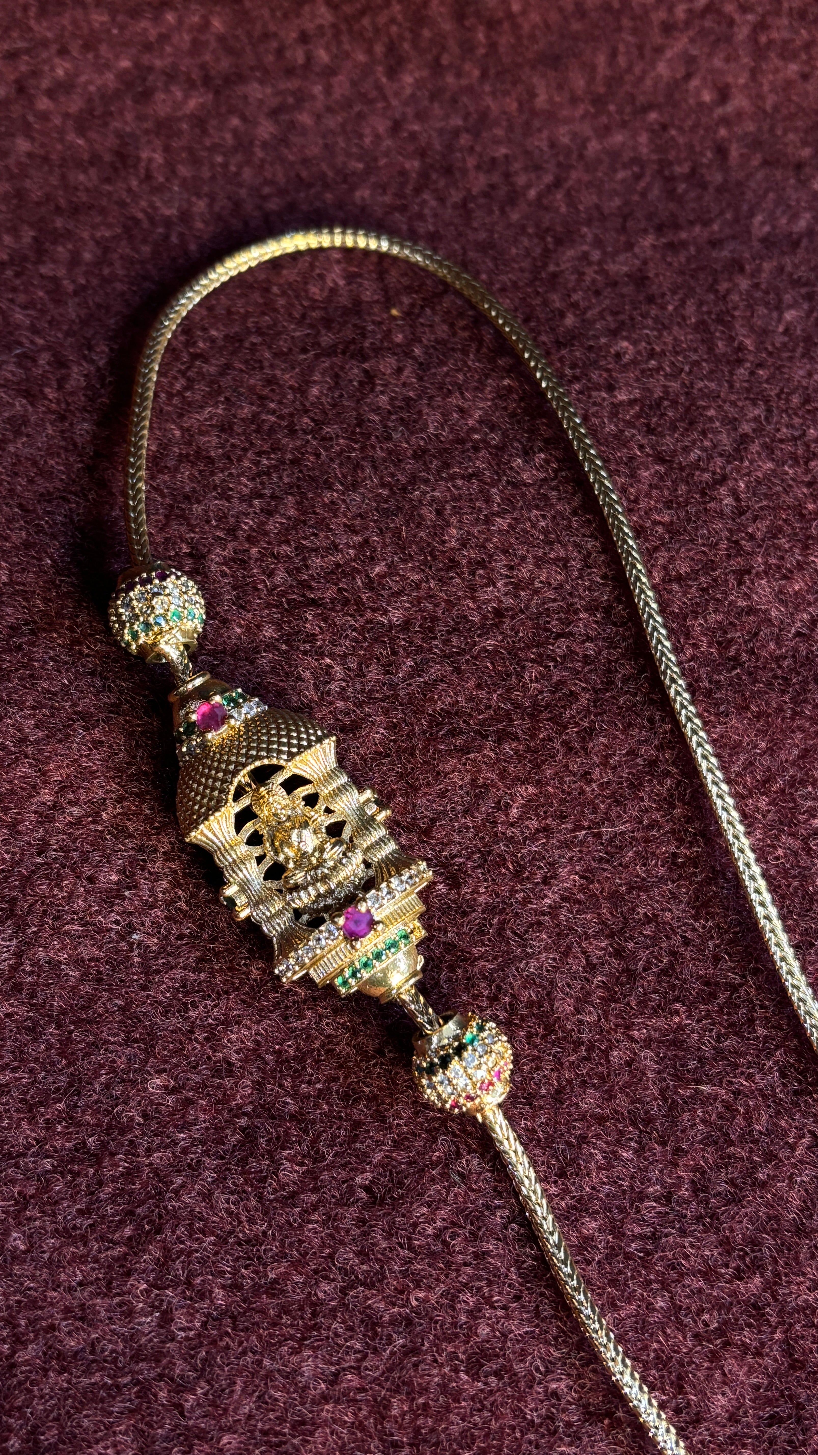 Mopu Thali Chain with laxmi Pendent