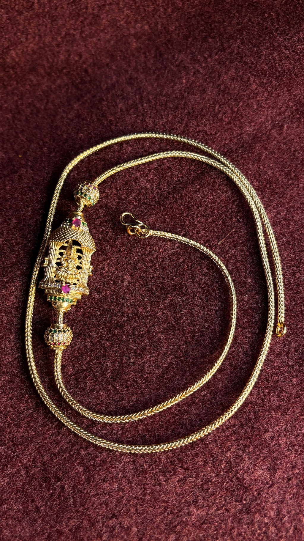 Mopu Thali Chain with laxmi Pendent