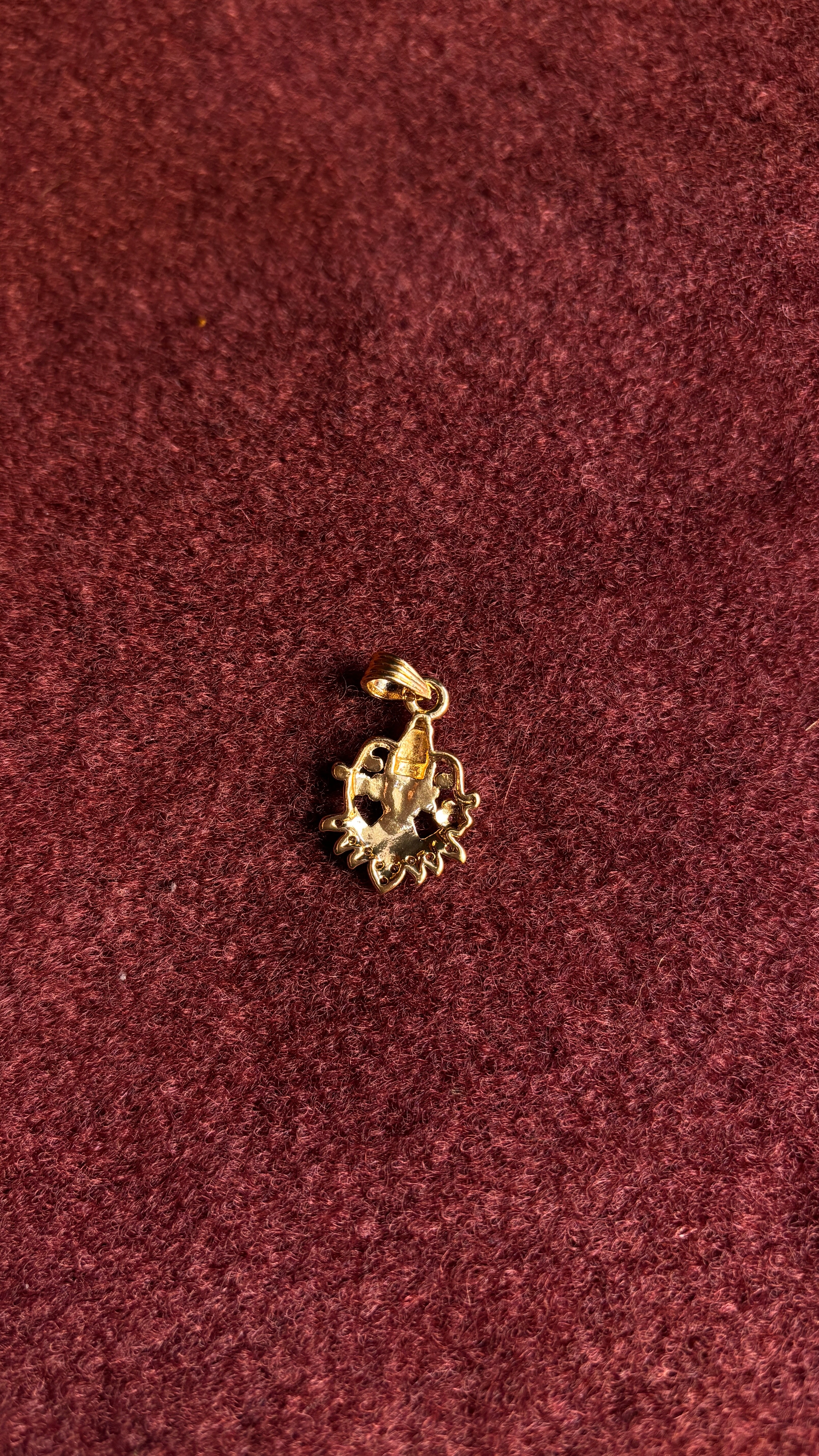 Balaji Pendant (Face with stones)