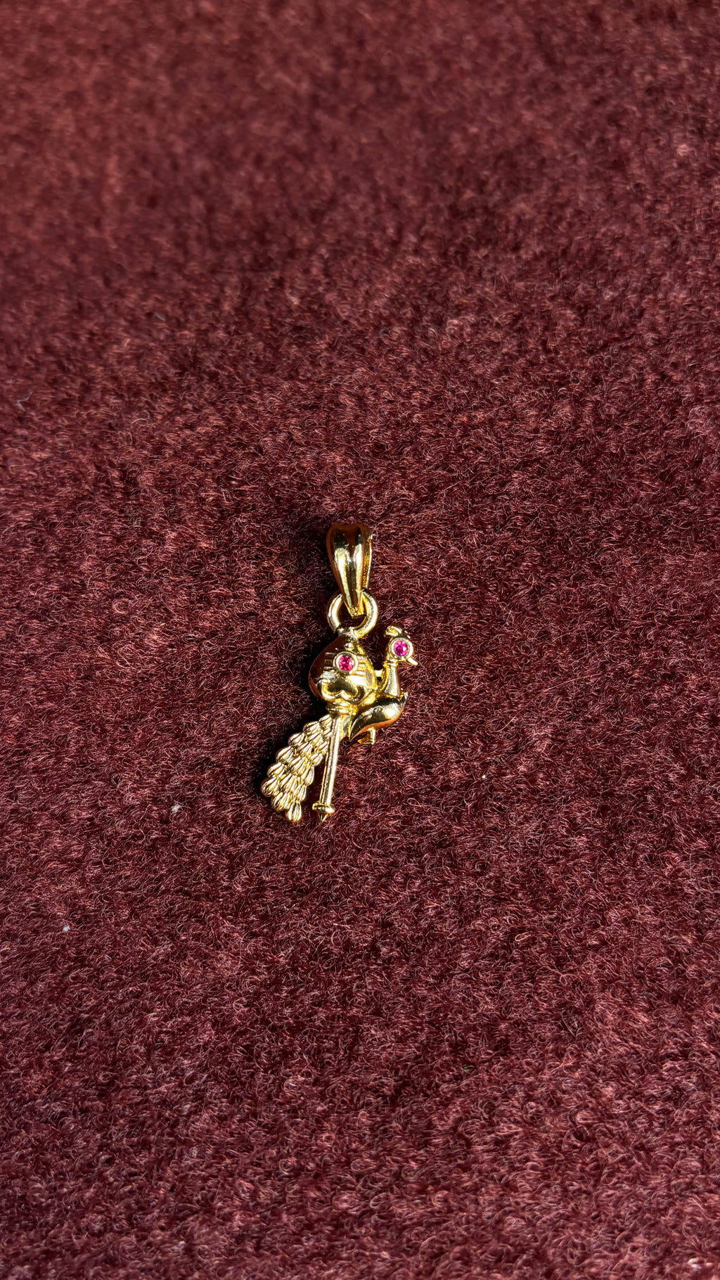 Subramanya Peacock Pendant
