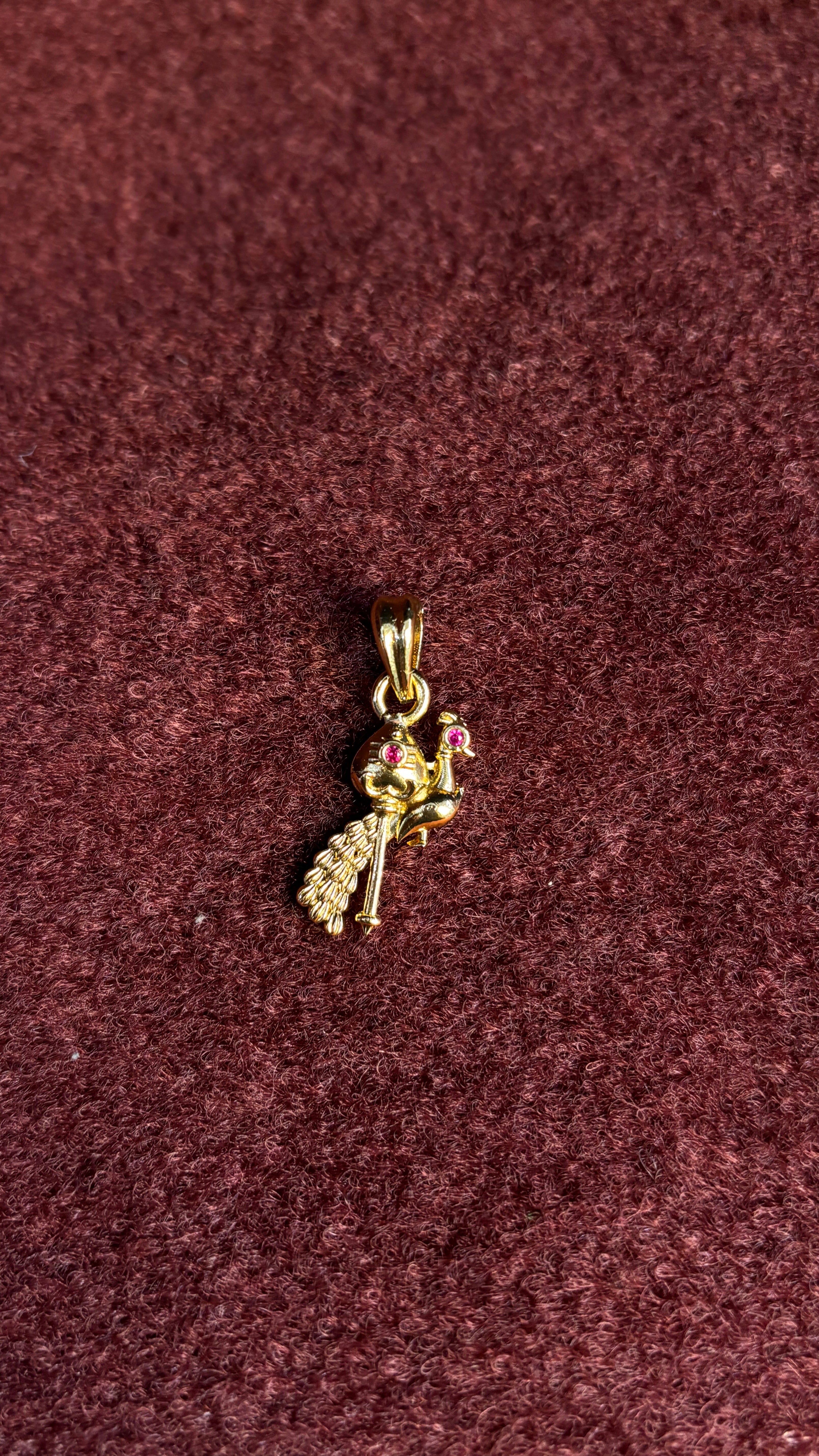 Subramanya Peacock Pendant