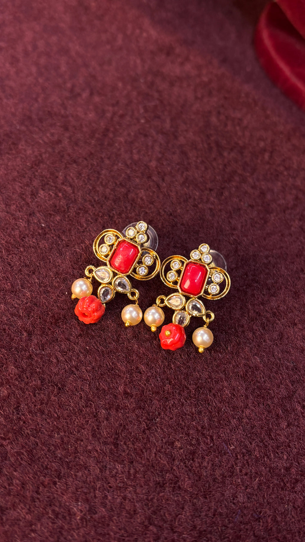 Coral Beads Haram SRJBH01