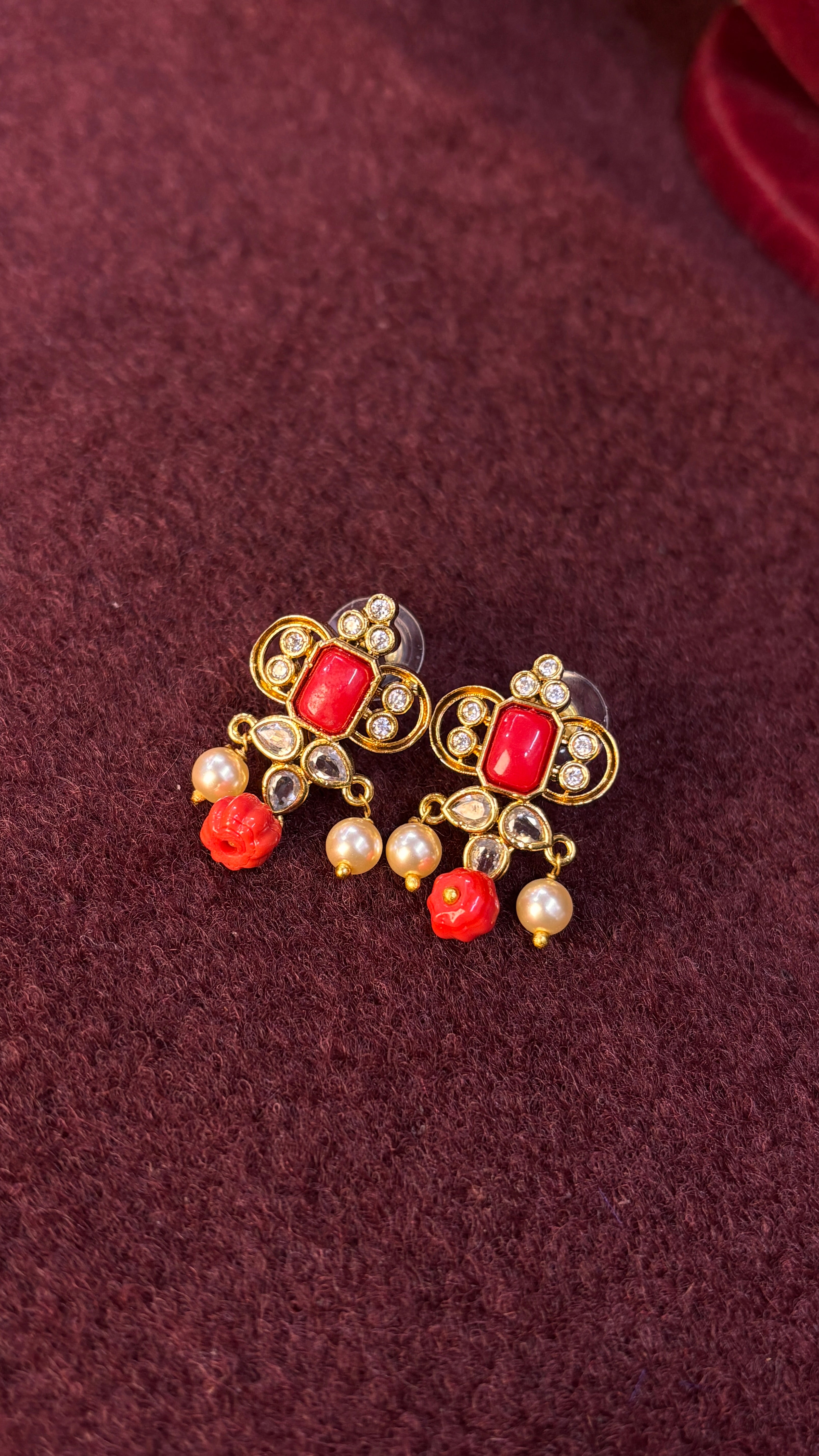 Coral Beads Haram SRJBH01