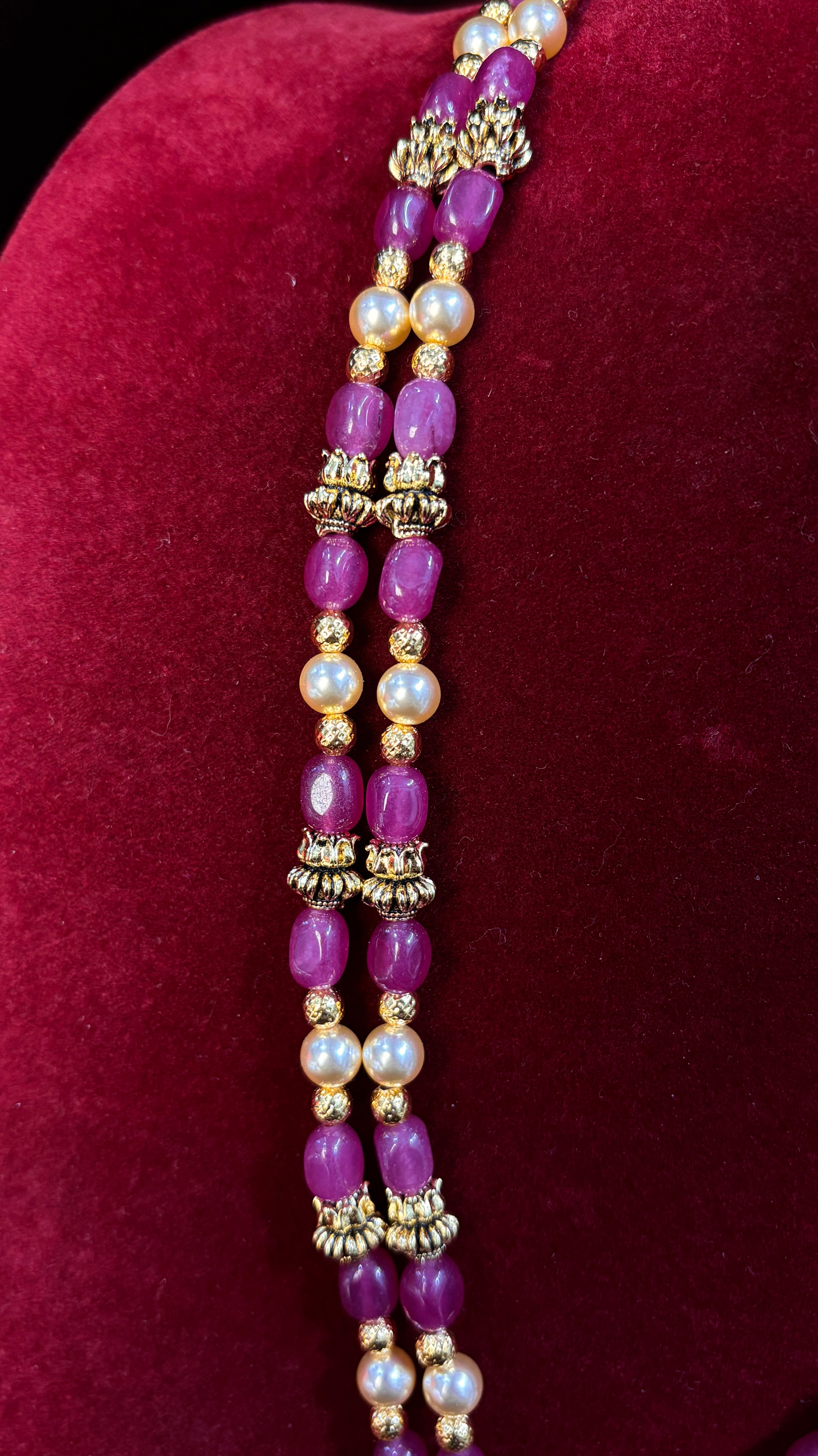 Pinkish Beads Haram SRJBH03