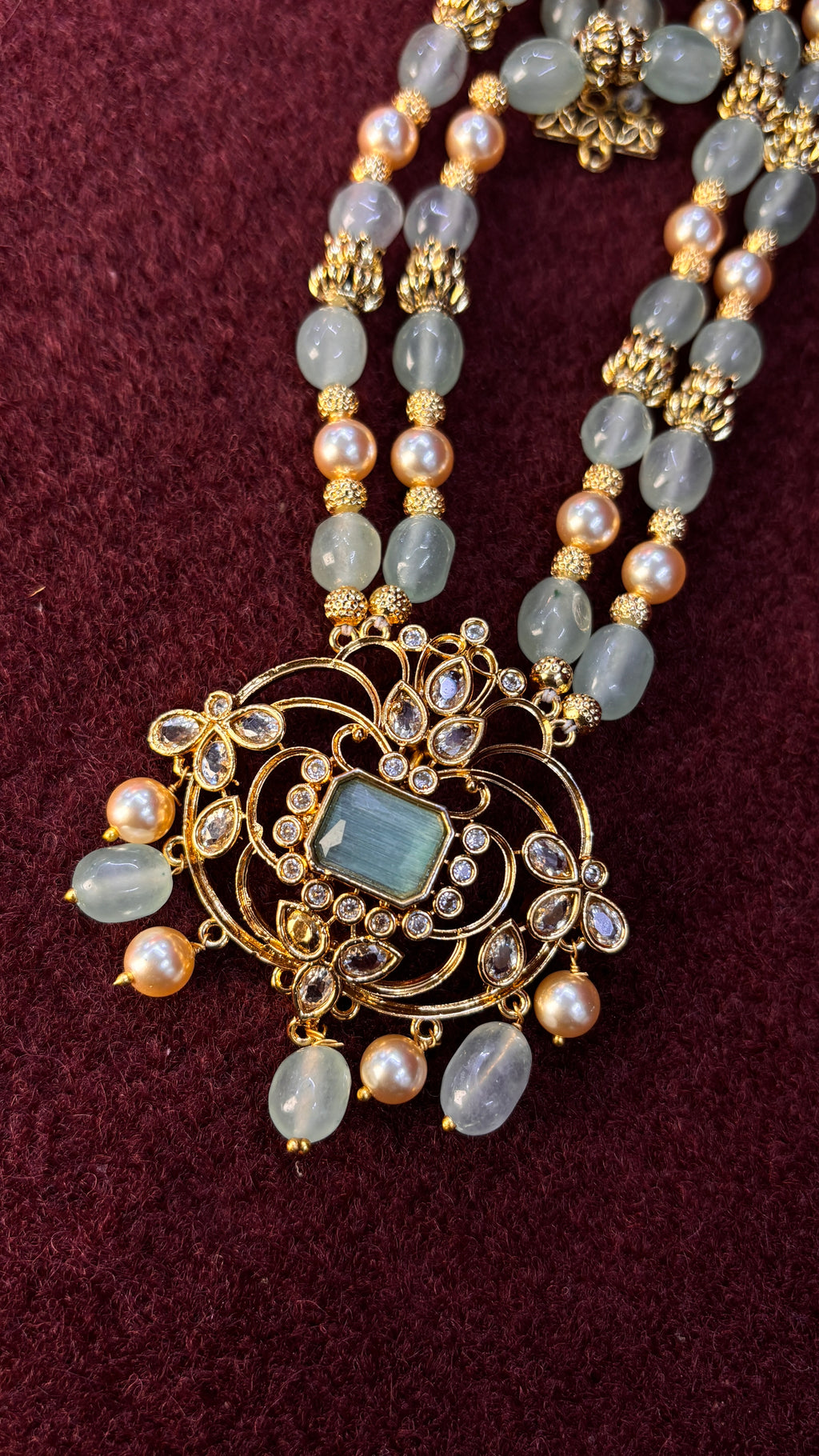 Light Pista Beads Haram SRJBH04