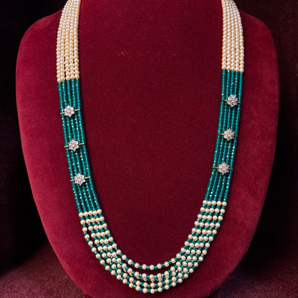 Swarovski Green CZ Beads Haram SRJBH05