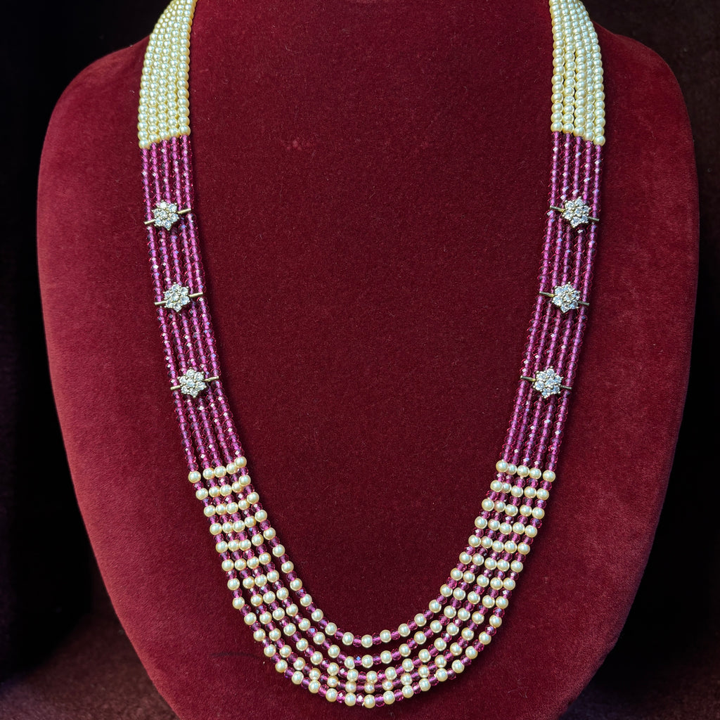 Swarovski Pink CZ Beads Haram SRJBH05