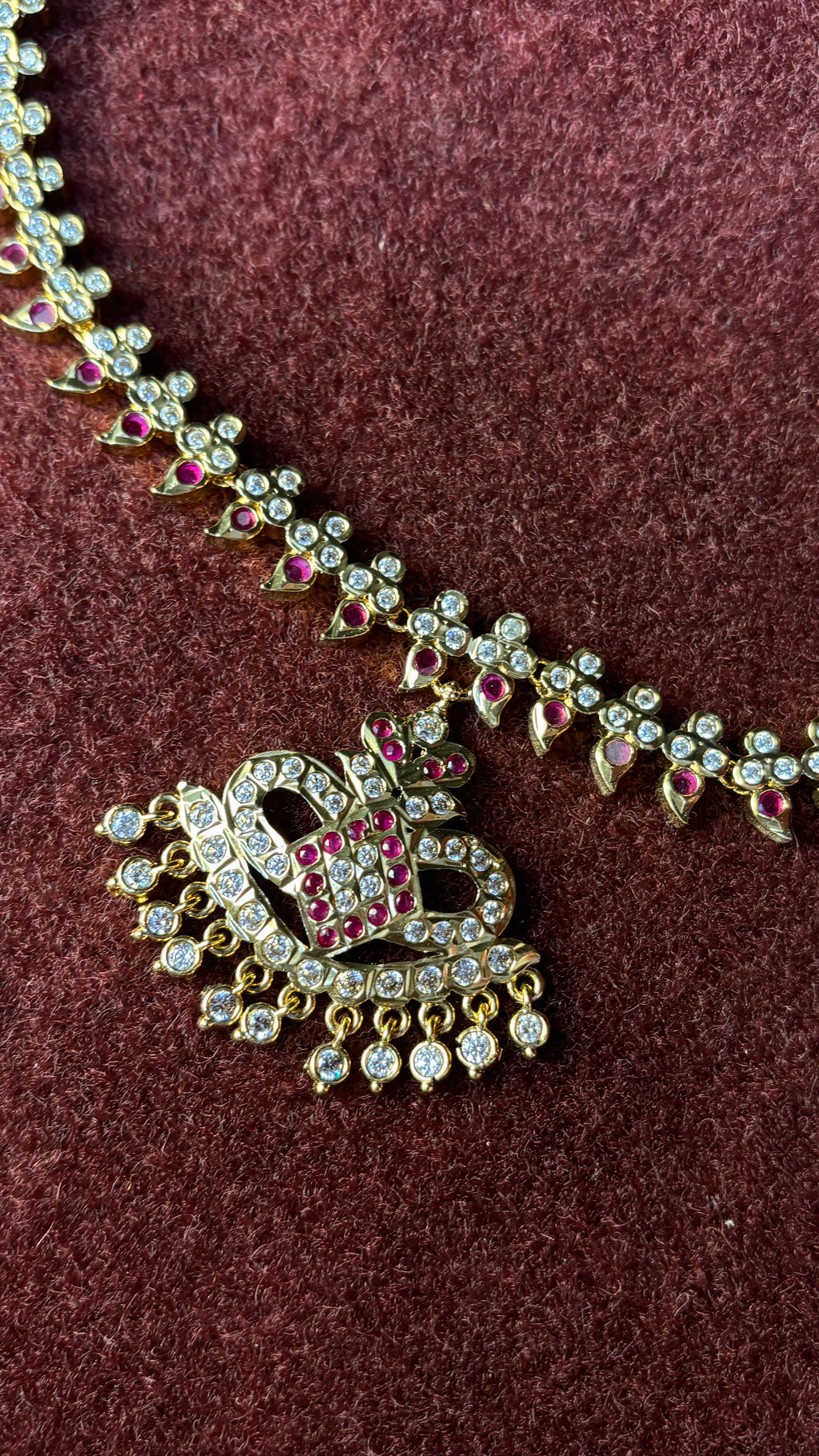 Pink Stone Necklace SRJK03