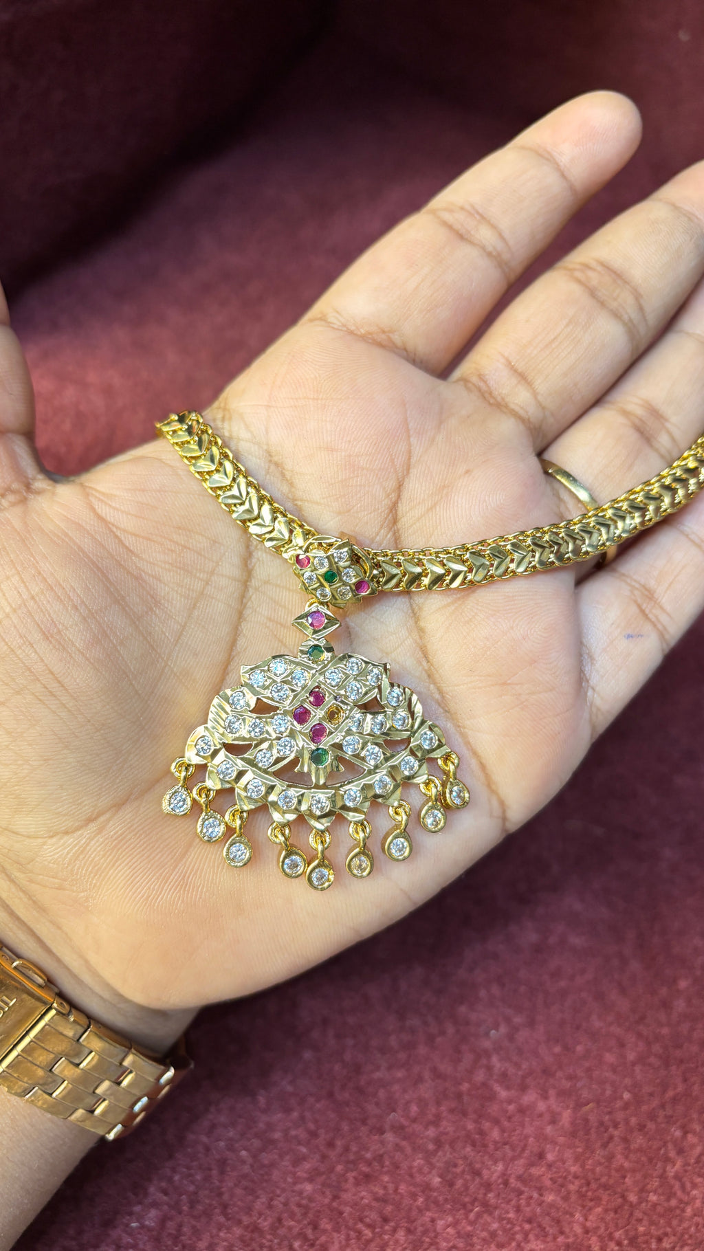 Detachable Two Side Naan Patti SRJNP01