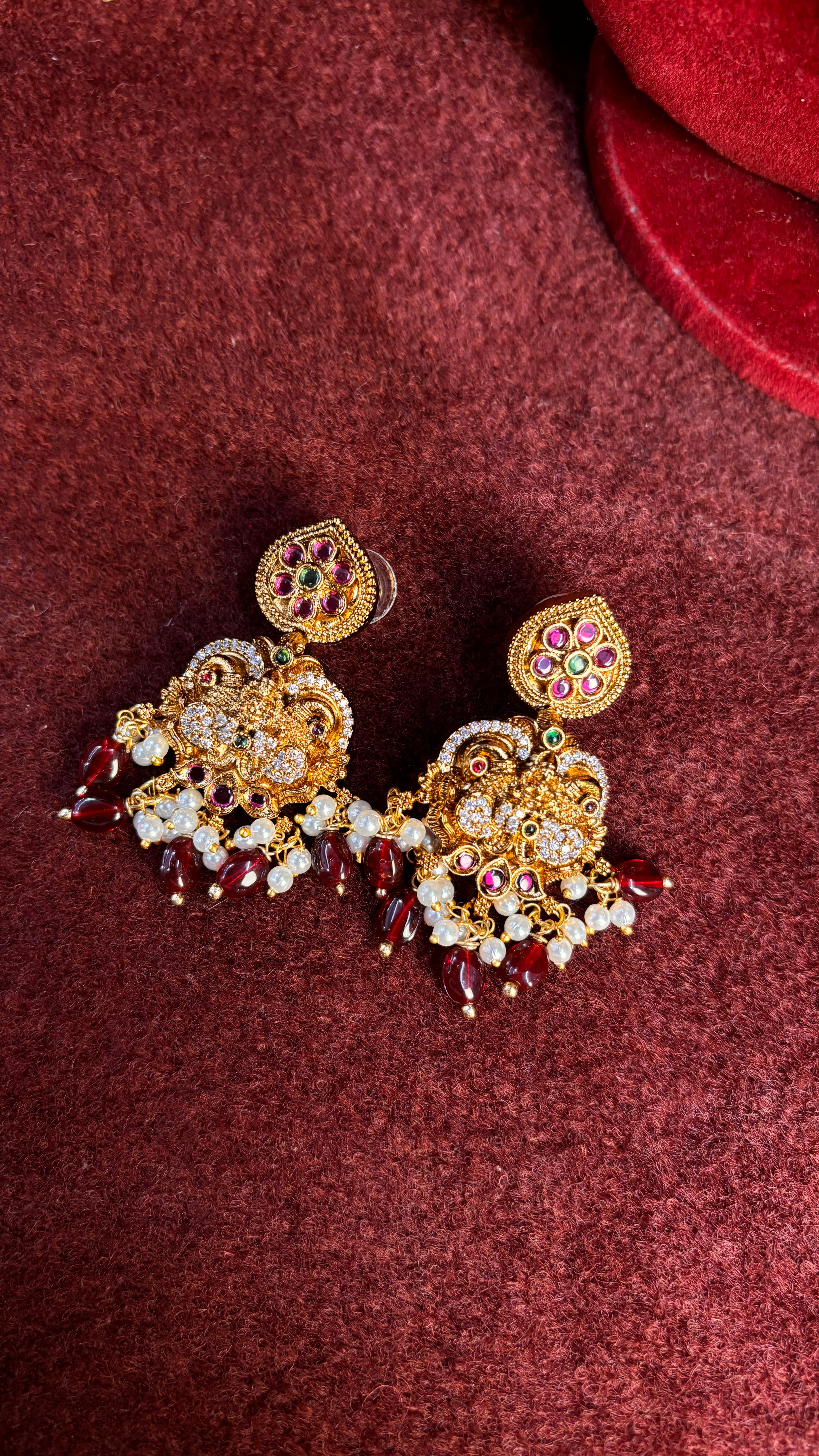 Maroon Bridal Combo SRJBridal01