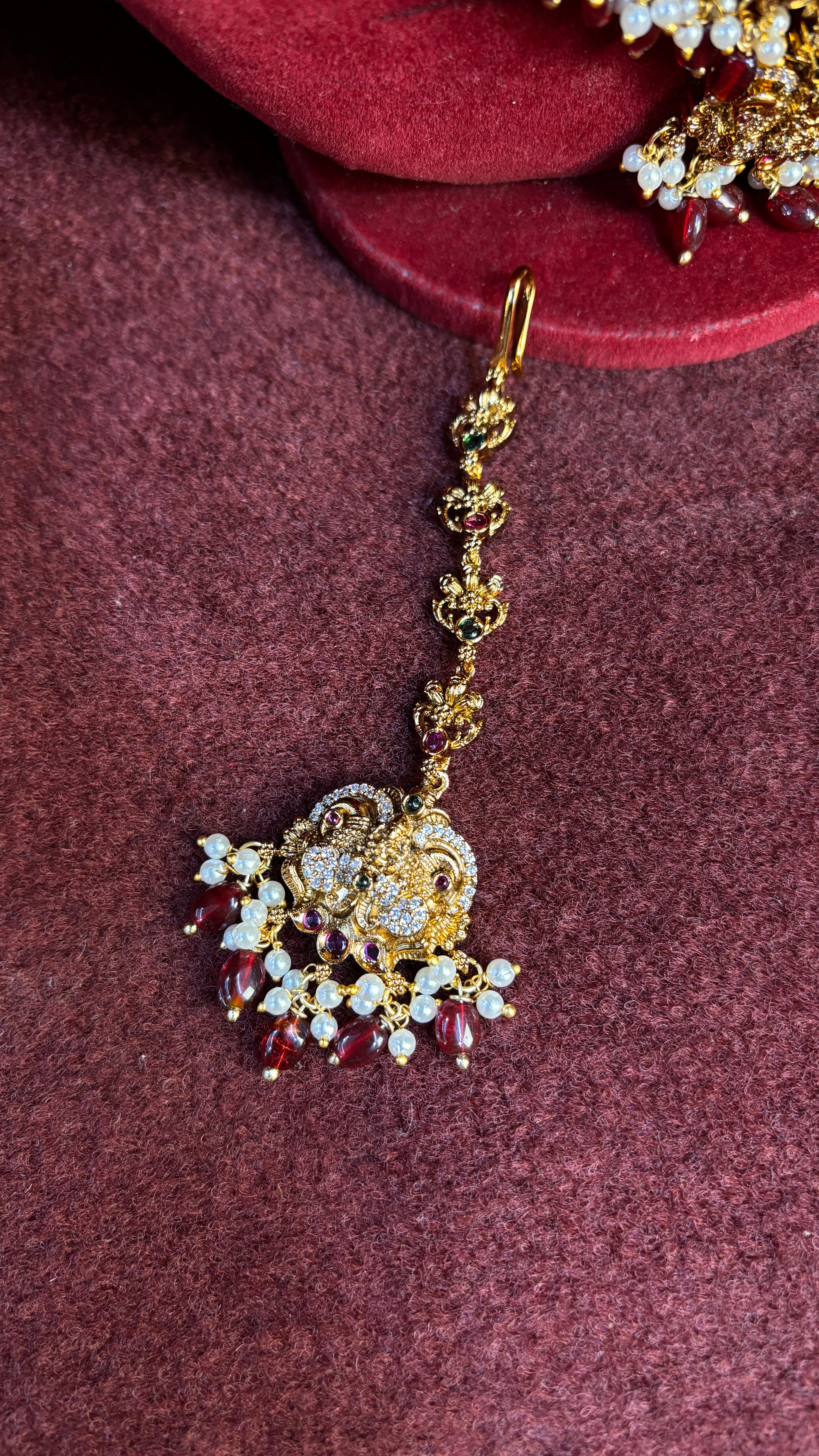 Maroon Bridal Combo SRJBridal01