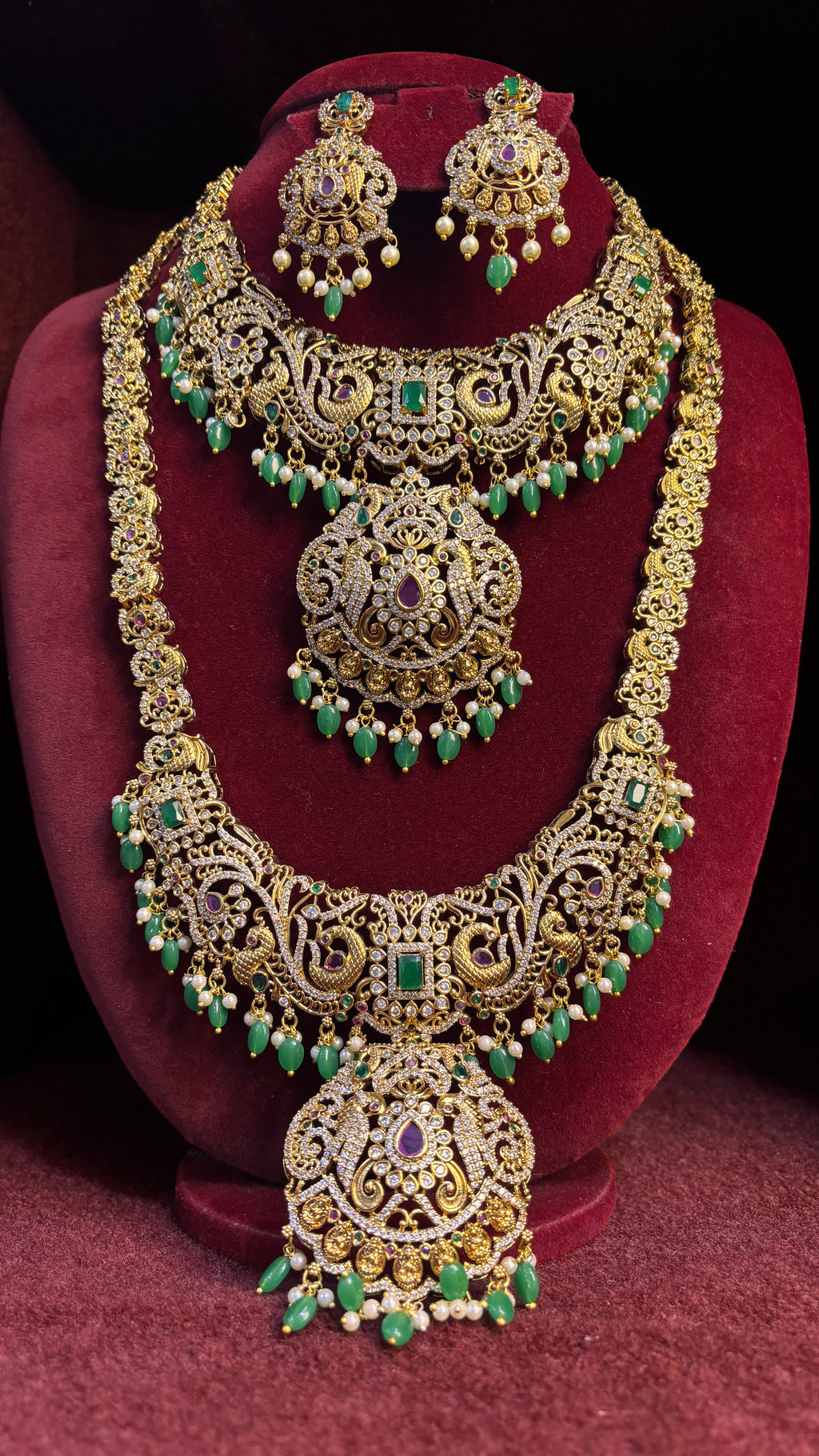 Green Bridal Combo SRJBridal02