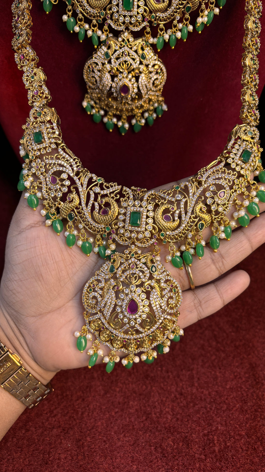 Green Bridal Combo SRJBridal02