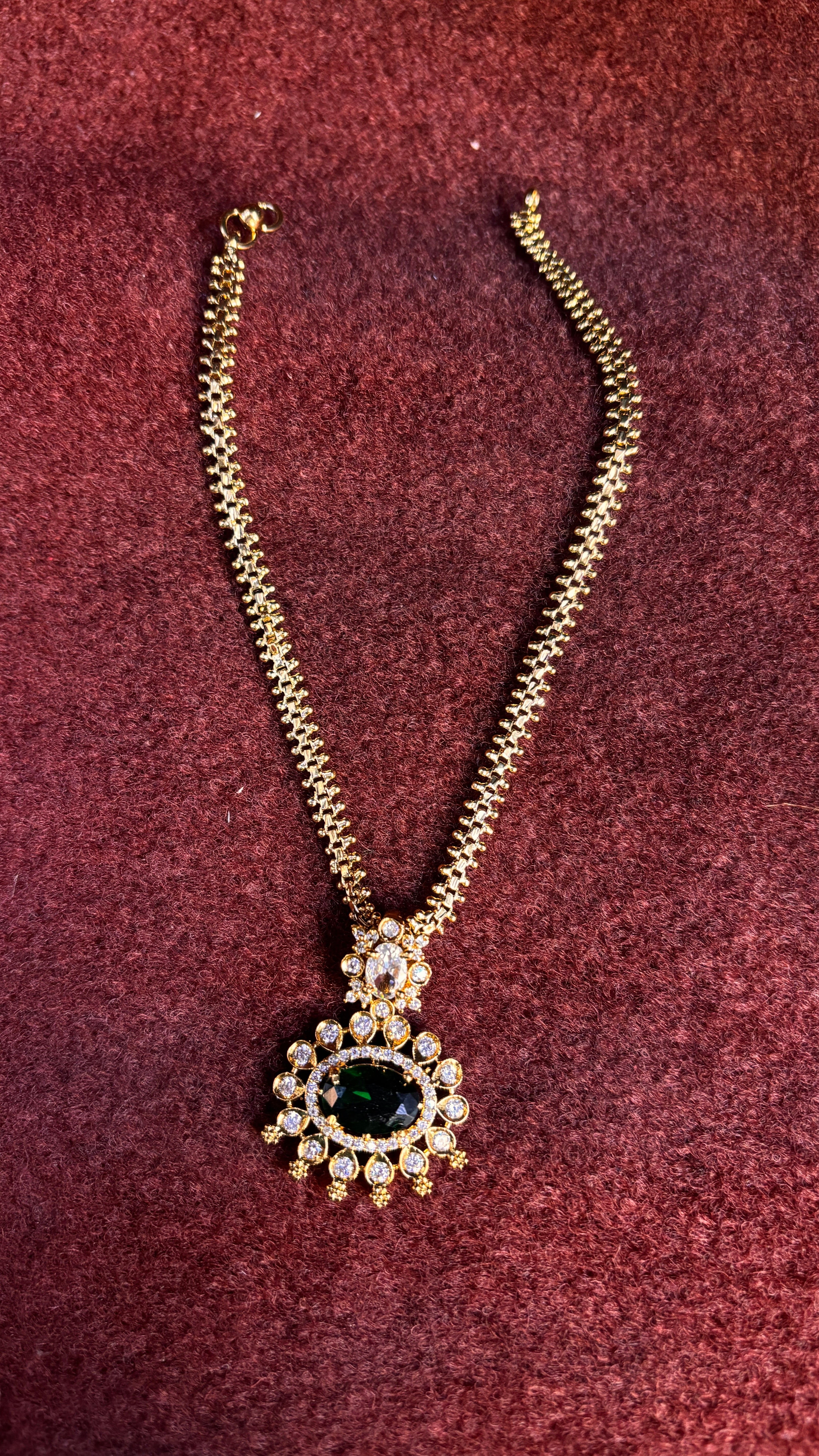 Green Stone Naan Patti SRJNP06