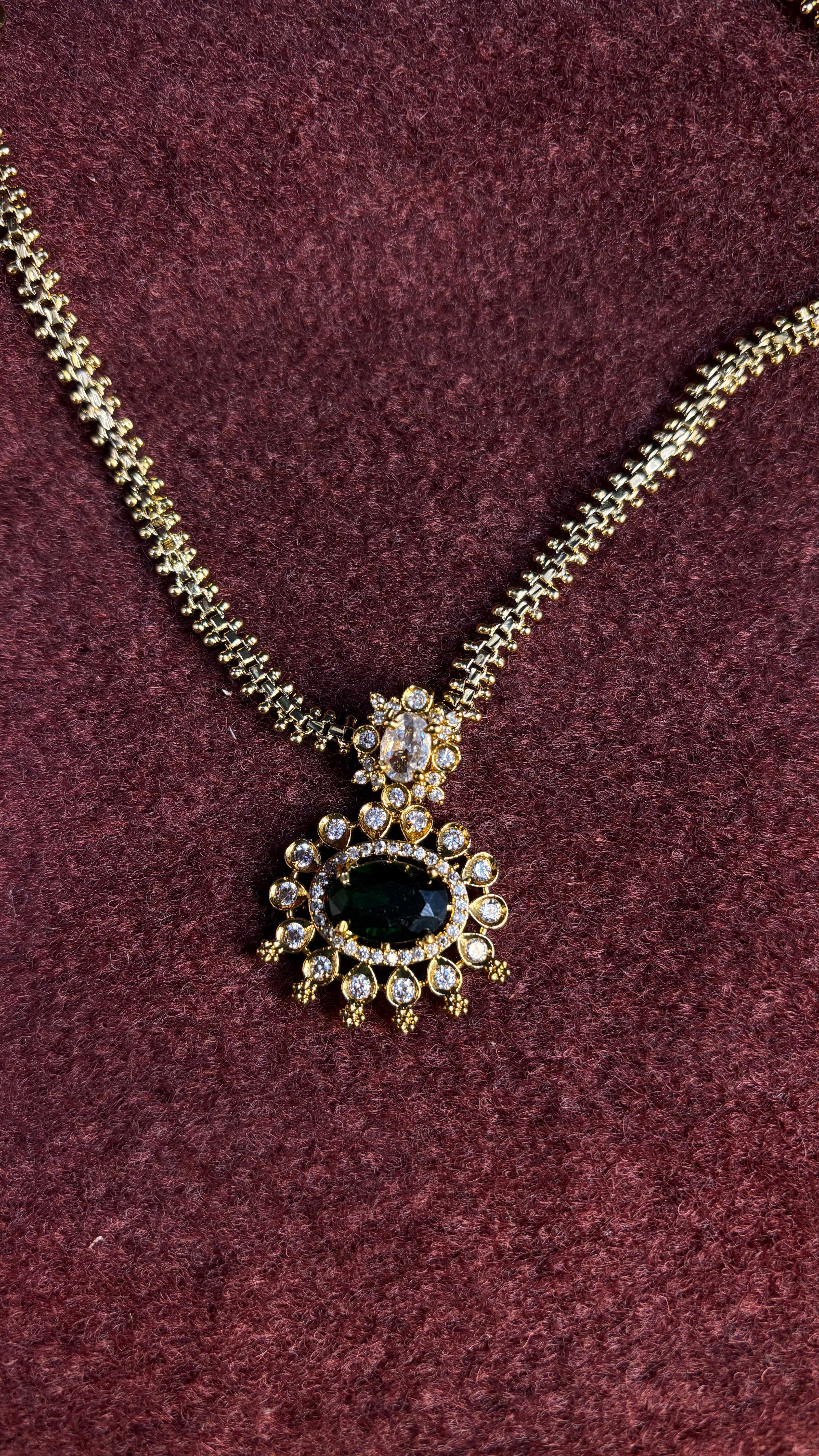 Green Stone Naan Patti SRJNP06