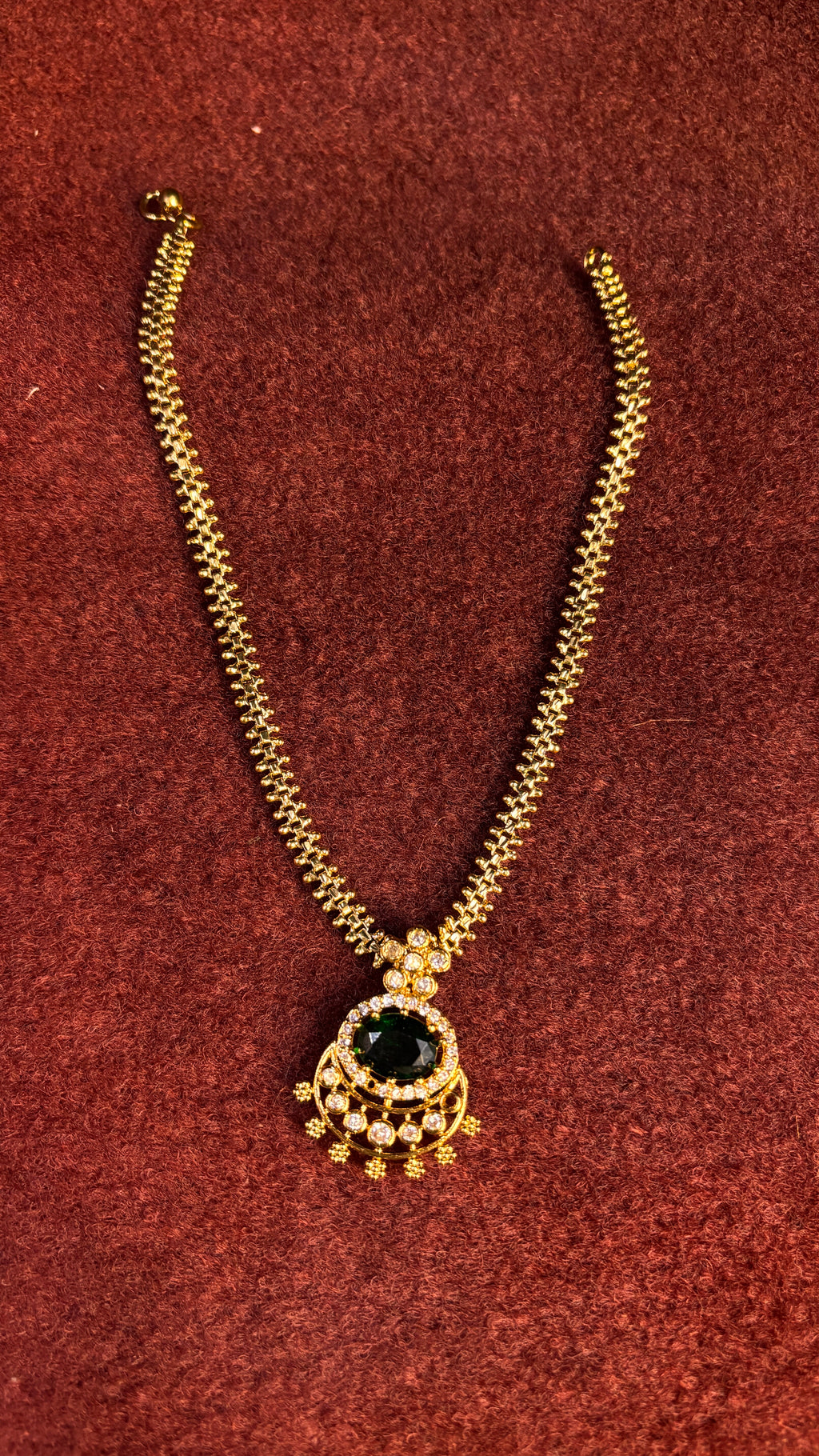 Green Stone Naan Patti SRJNP09