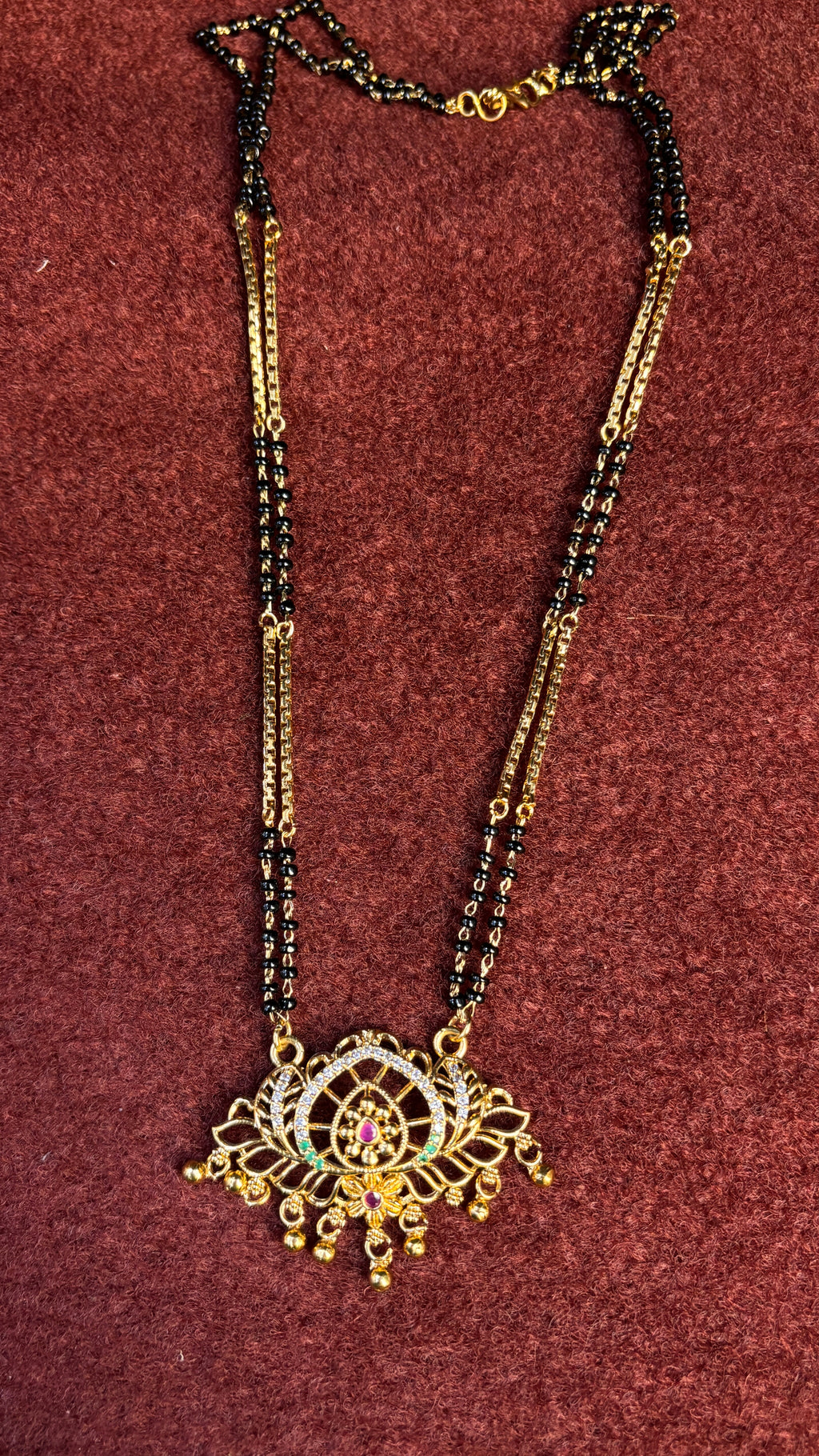 Lotus Black Beads 2 SRJBB06