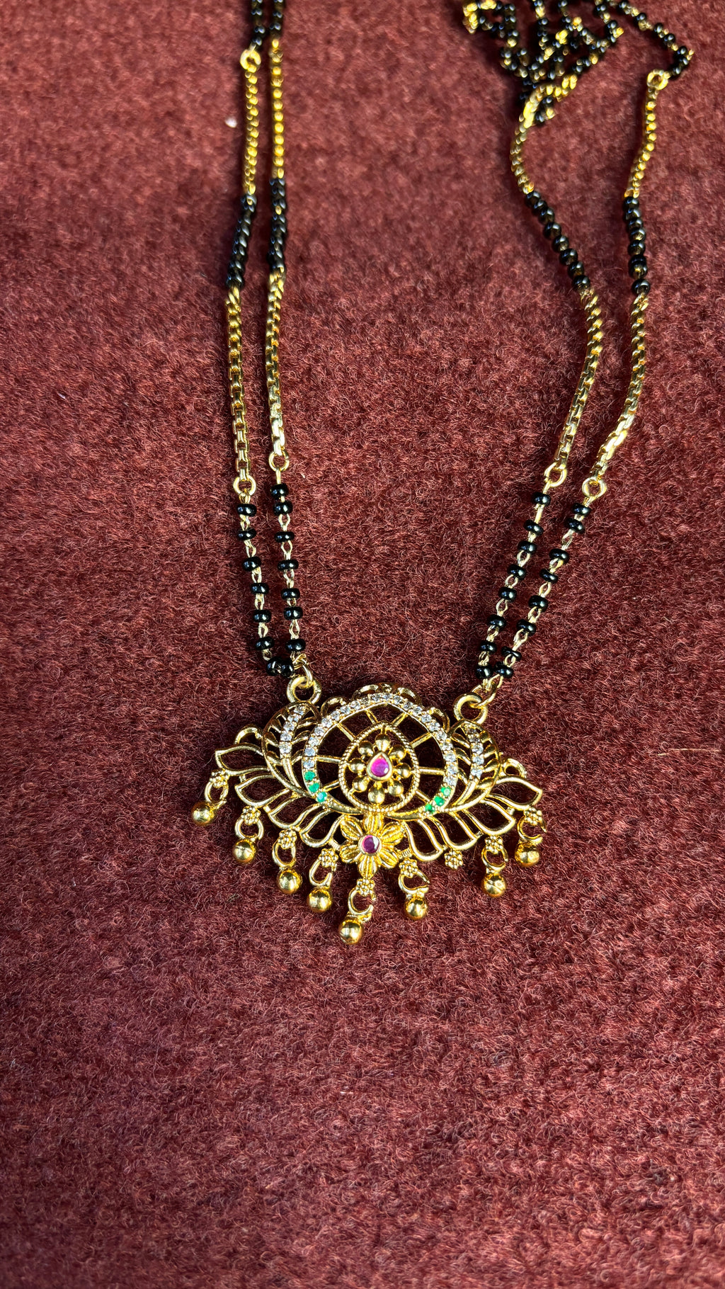 Lotus Black Beads 2 SRJBB06