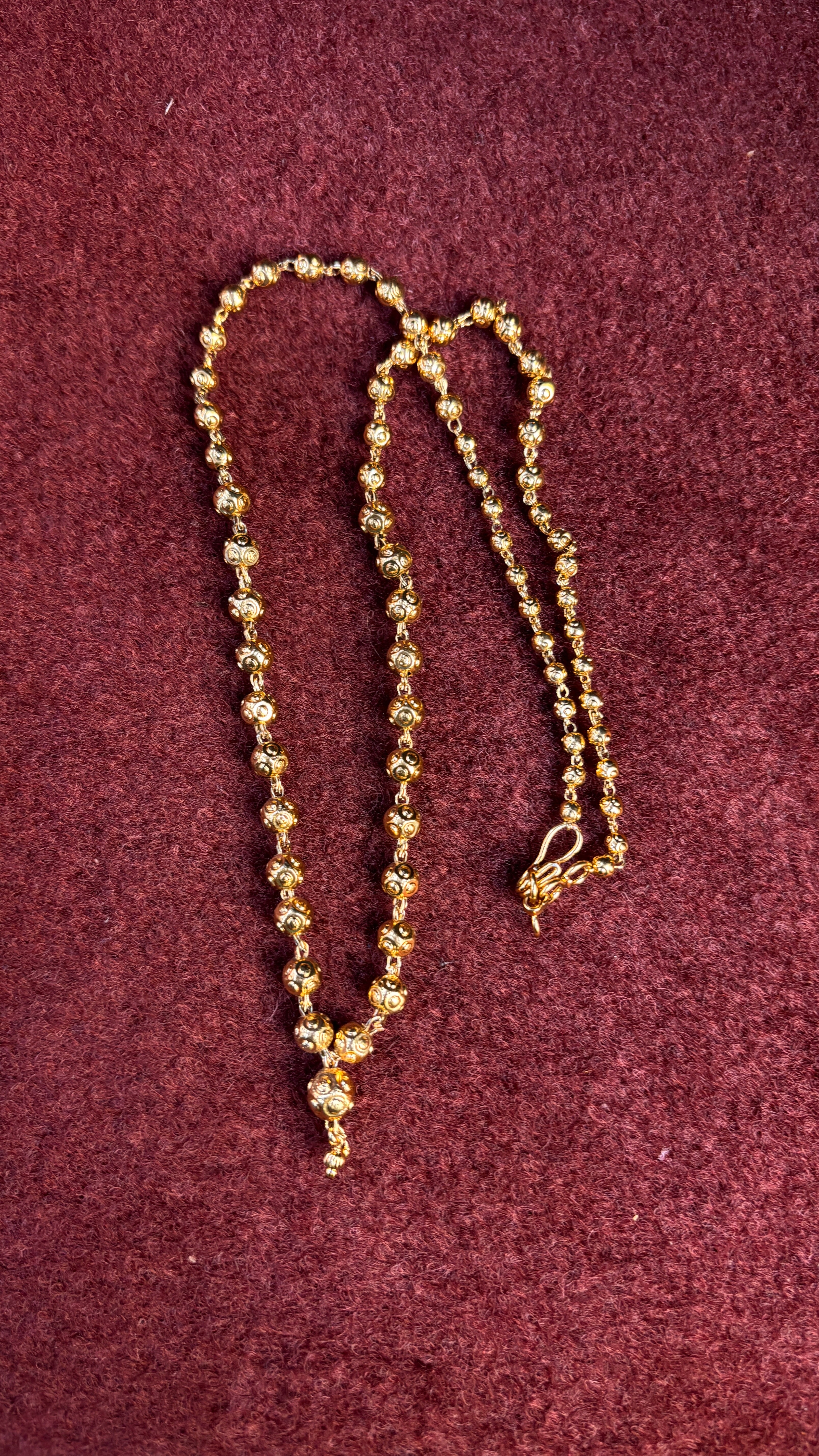 Gold Ball Chain SRJBC01