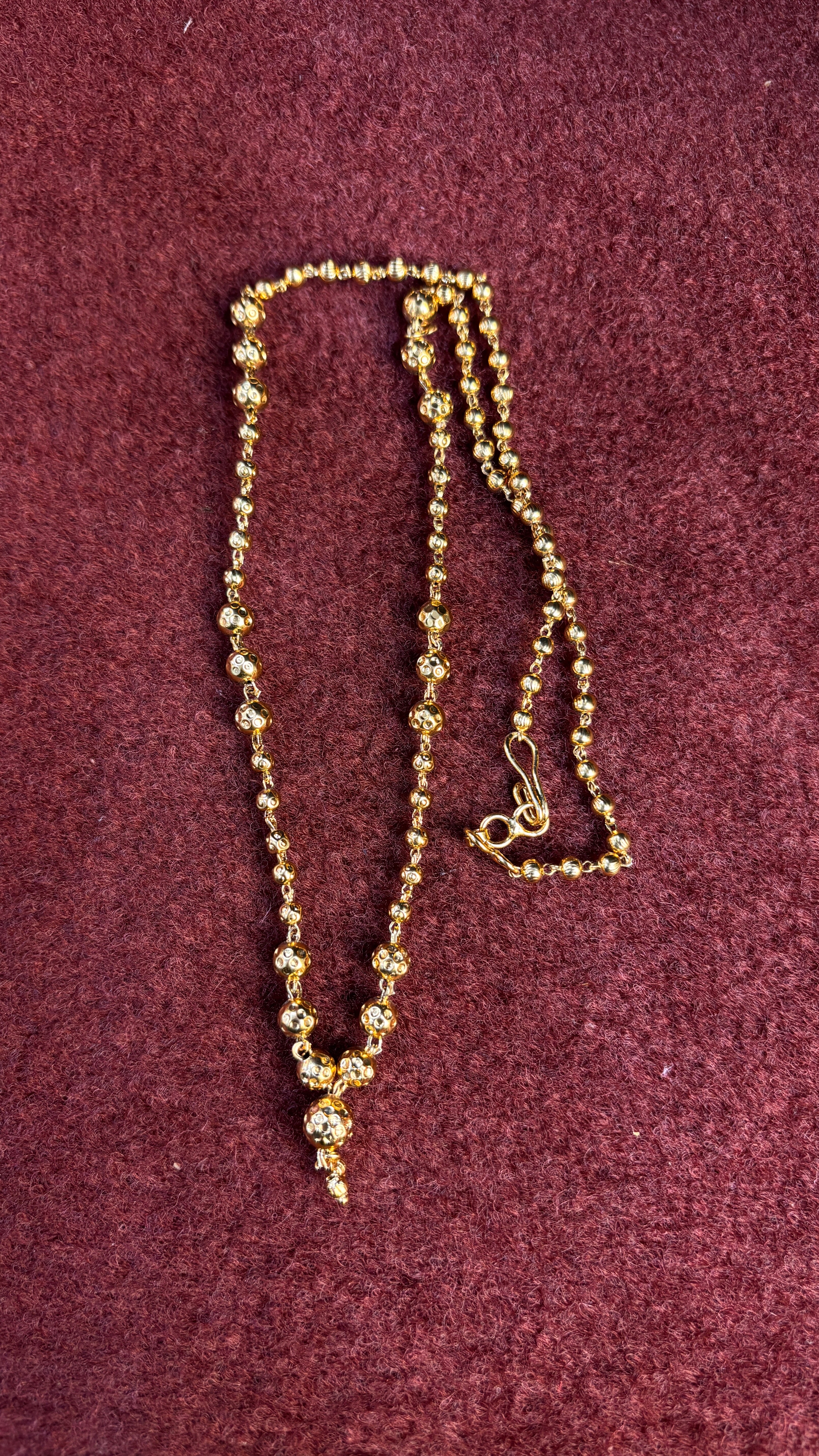 Gold Ball Chain SRJBC02