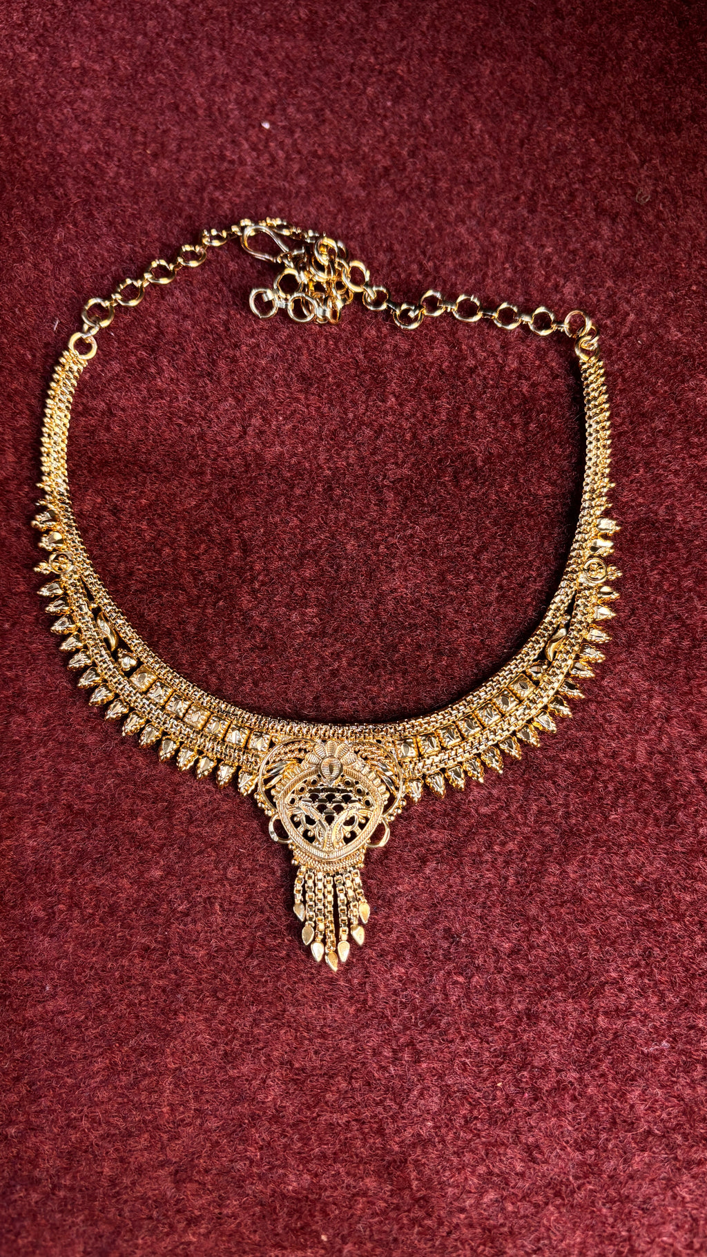SR Big Gold Necklace SRJGN03