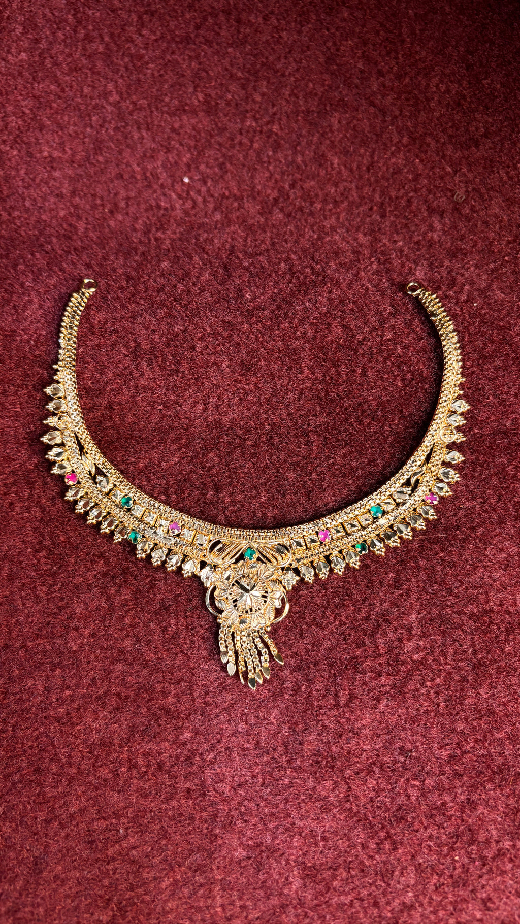 Multi Gold Necklace SRJGN01